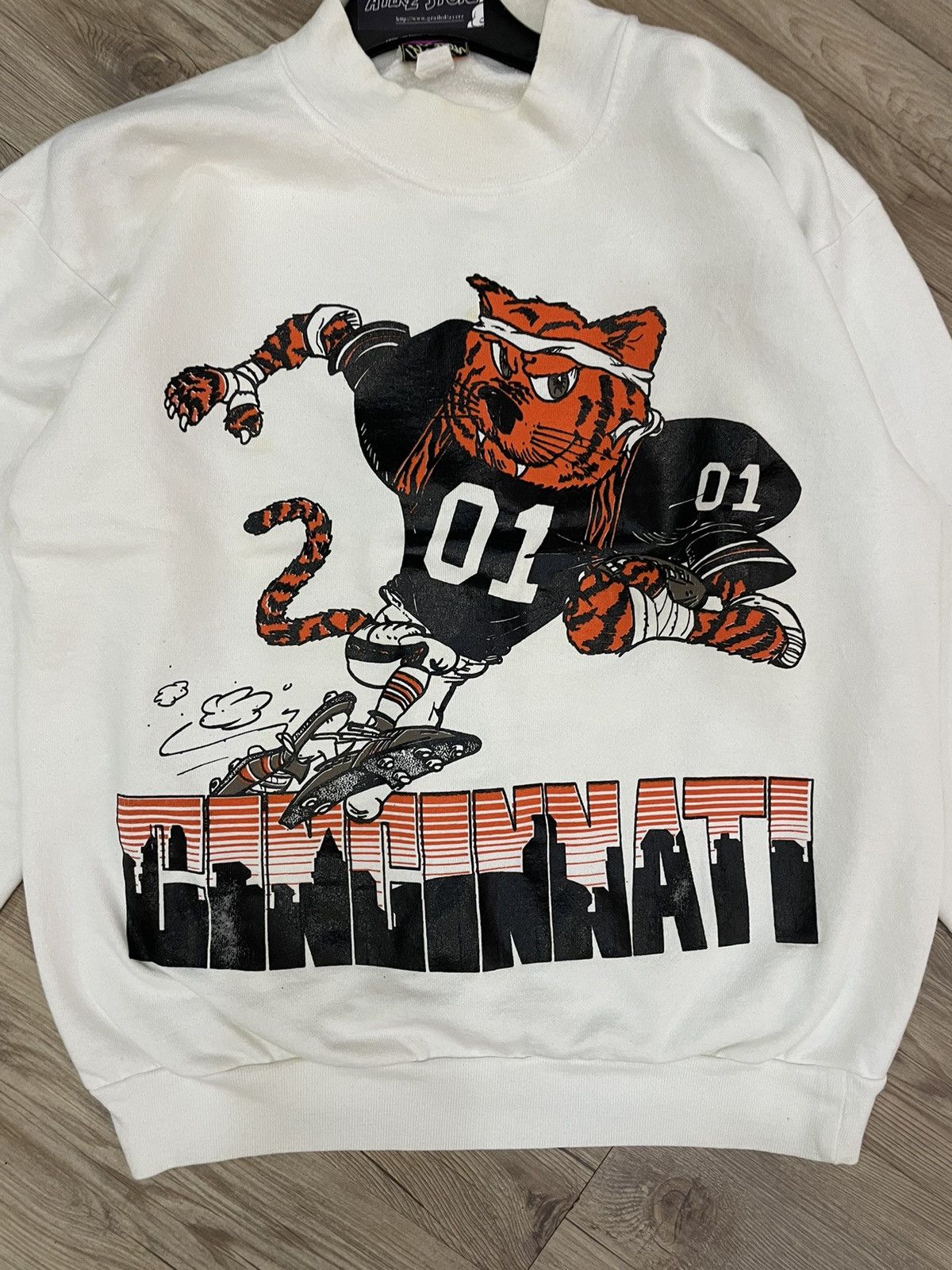 Vintage Vintage 90e Cincinnati Pullover Size US L / EU 52-54 / 3 - 2 Thumbnail