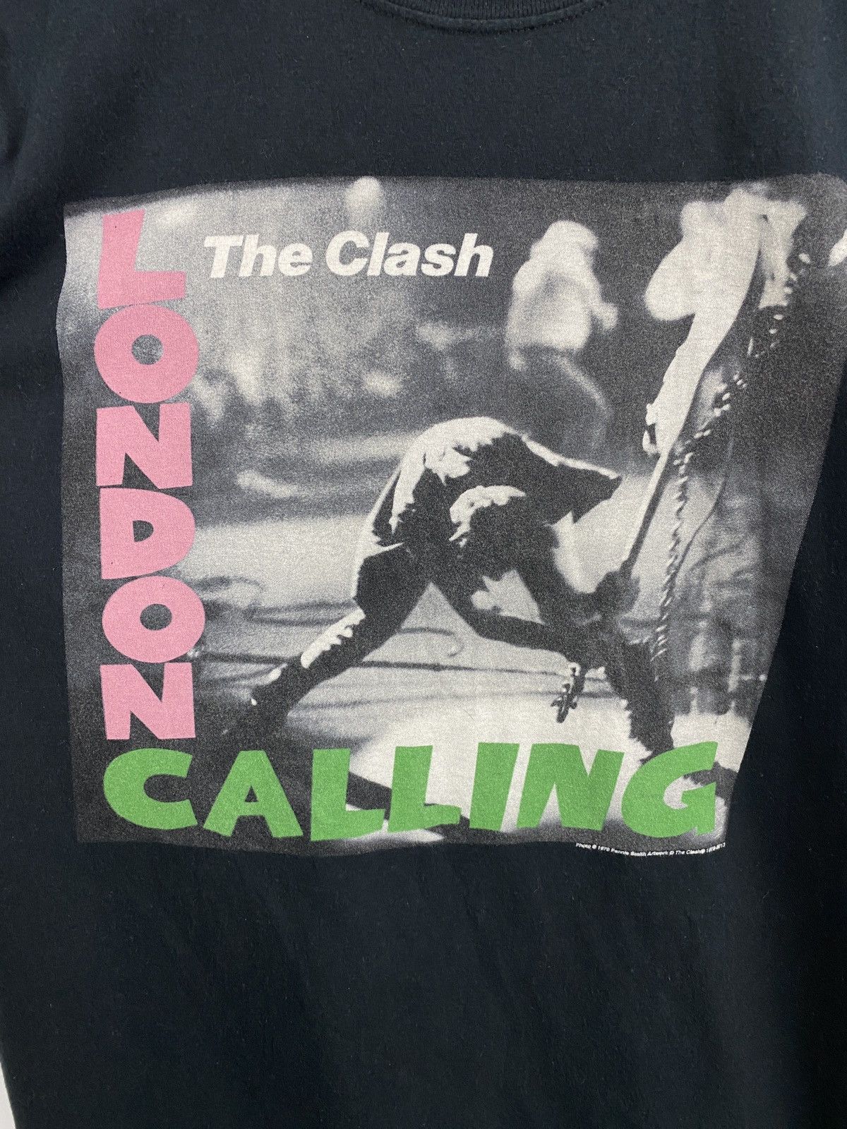 Gildan 🇬🇧 Vintage The Clash London Calling T-shirt Rare Retro Hype Size US M / EU 48-50 / 2 - 4 Thumbnail