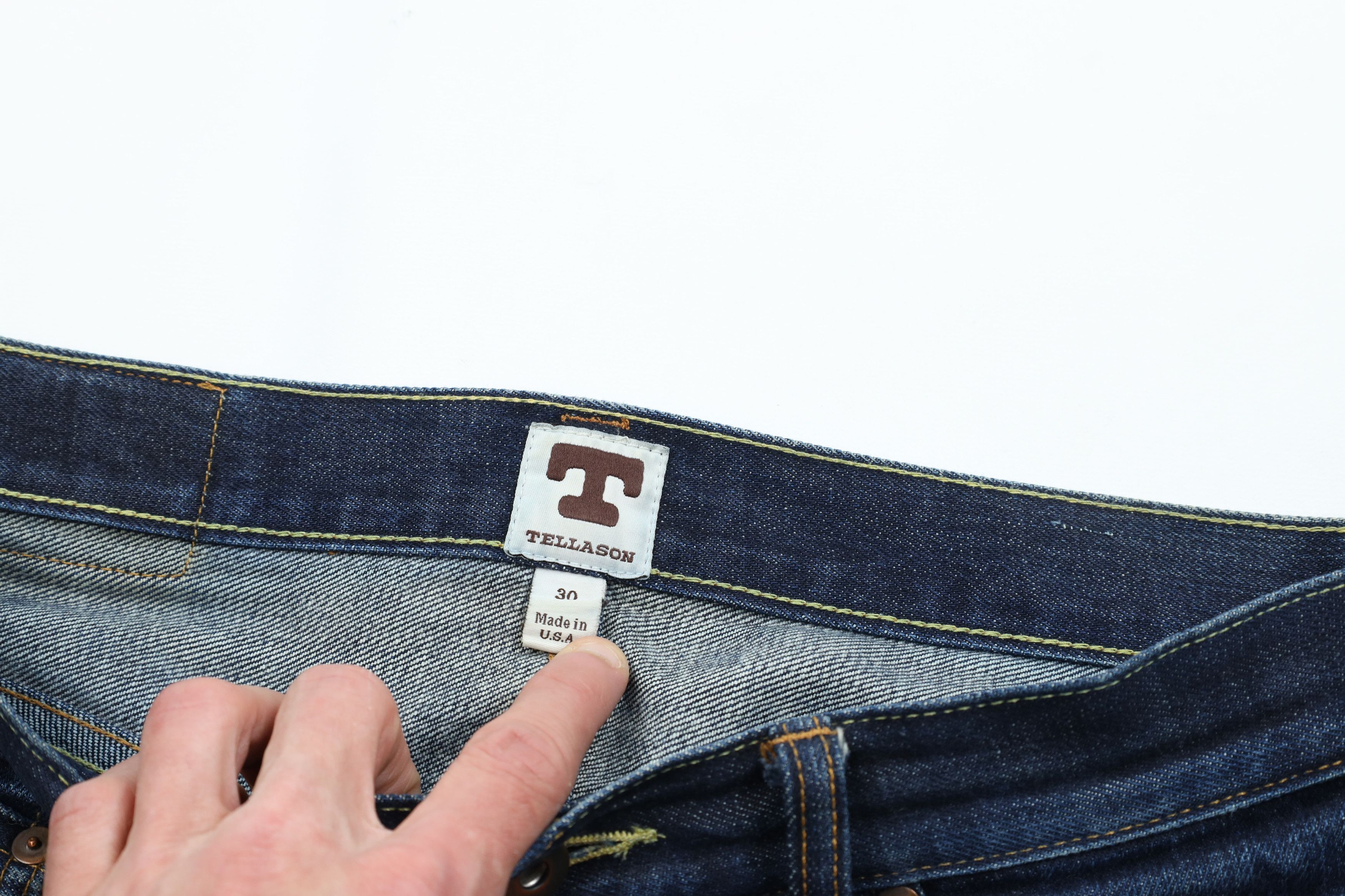 Tellason Tellason Cone Selvedge Denim Gustave Slim Tapered Jeans USA Size US 30 / EU 46 - 8 Thumbnail