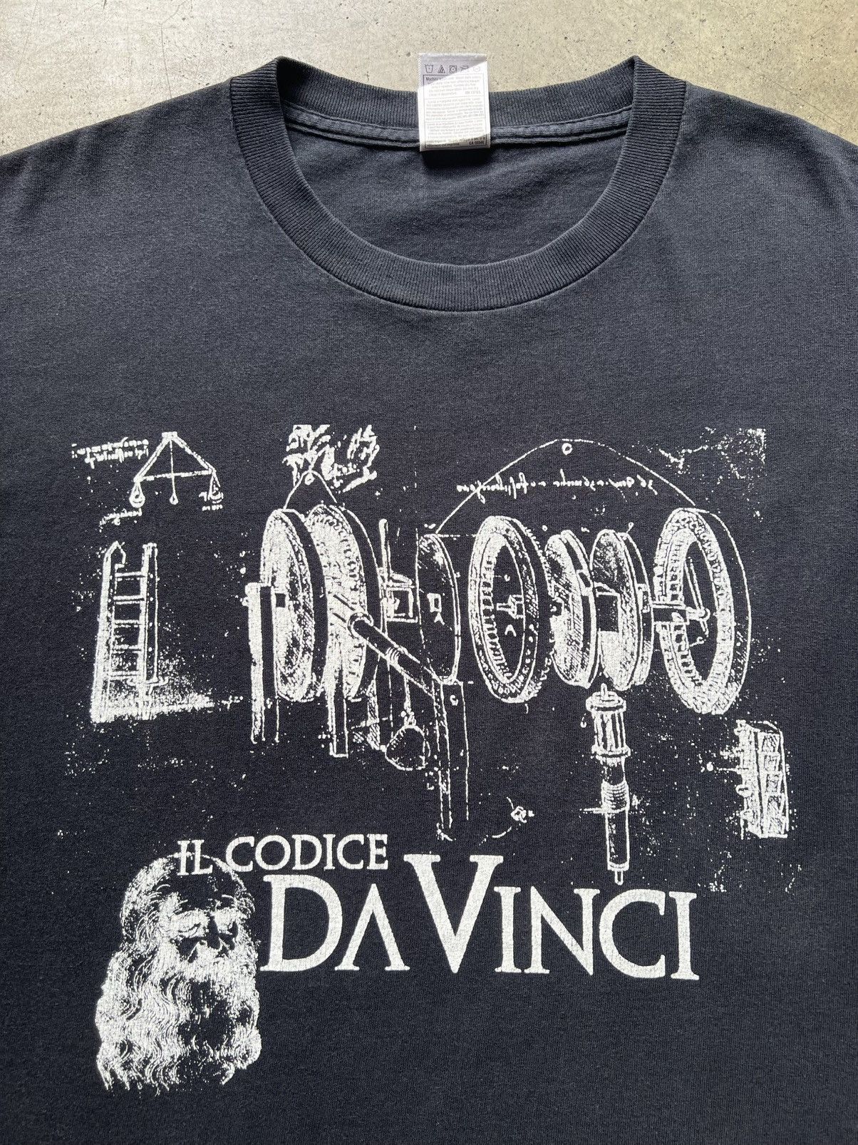 Vintage ‘00s The Da Vinci Code Movie Promo Tee Shirt Art Warhol Size US XL / EU 56 / 4 - 3 Thumbnail