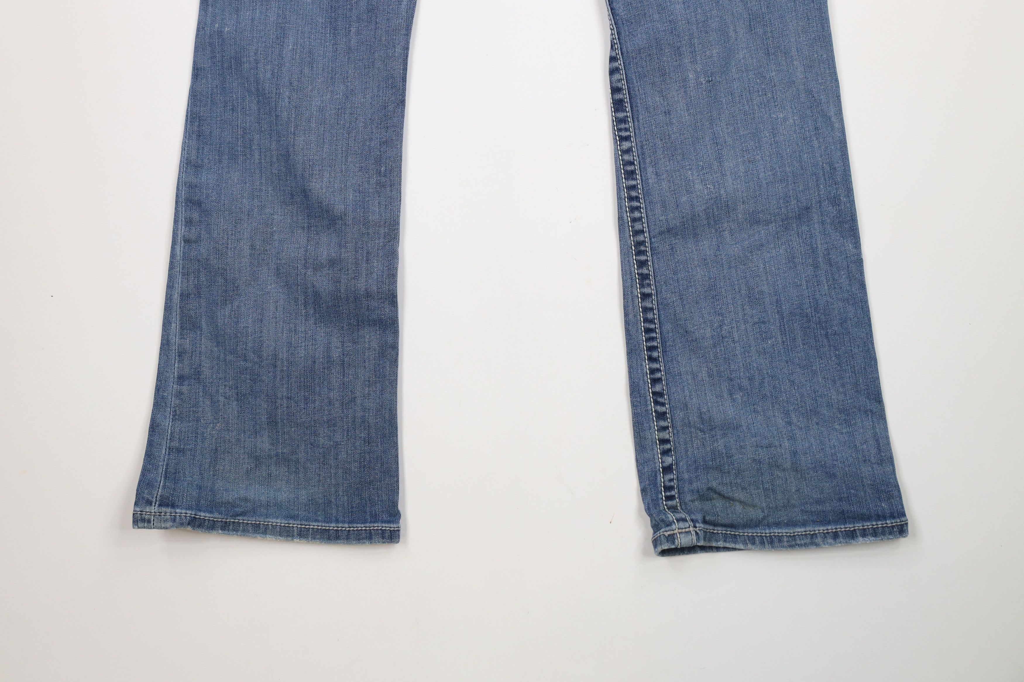 Vintage Buckle BKE Sabrina Stretch Flared Bootcut Denim Jeans Blue Size 31" - 14 Thumbnail