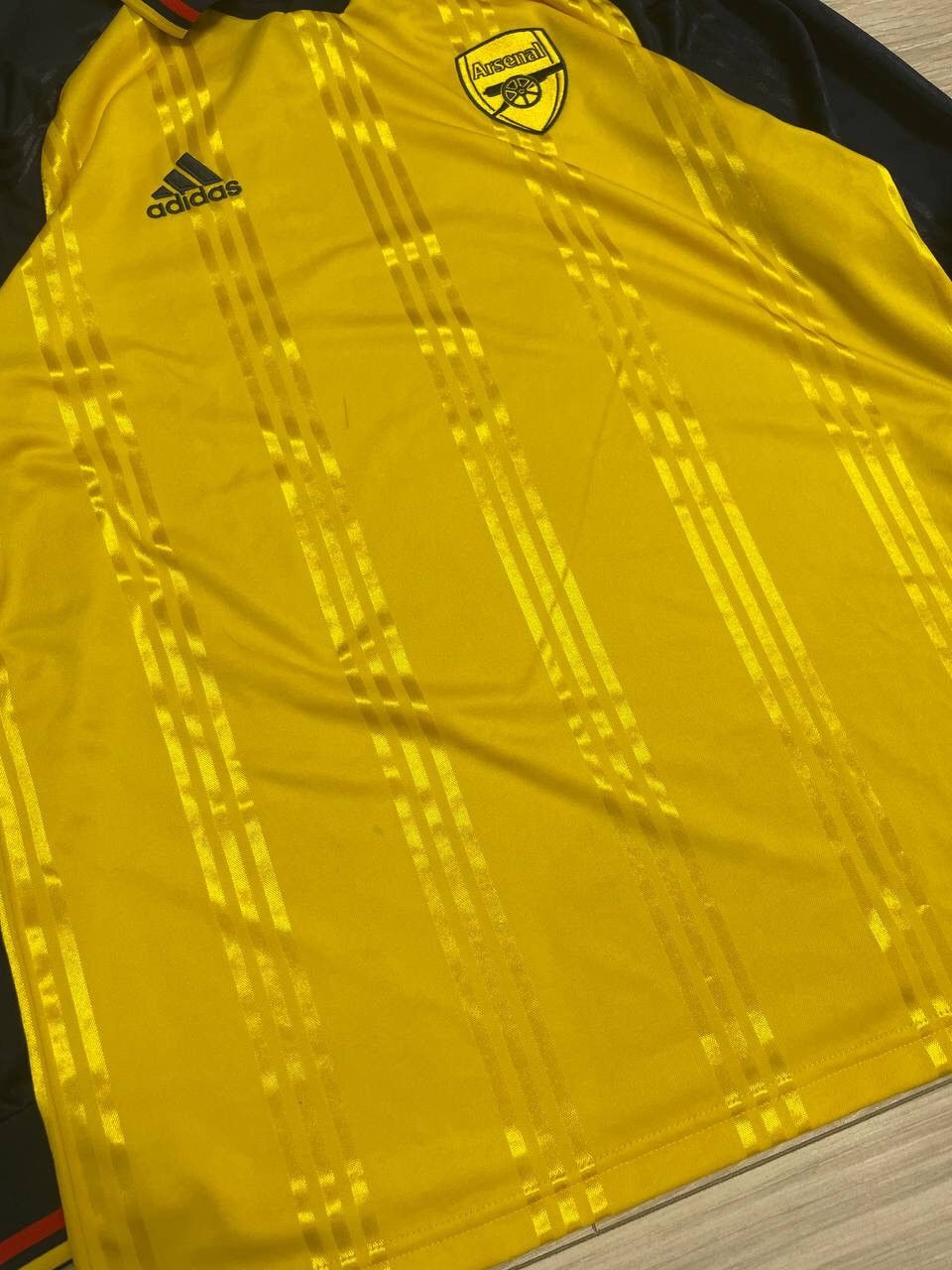Adidas × Japanese Brand 2019 Adidas Arsenal Long Sleeve Soccer Jersey Blockcore Size US M / EU 48-50 / 2 - 4 Thumbnail
