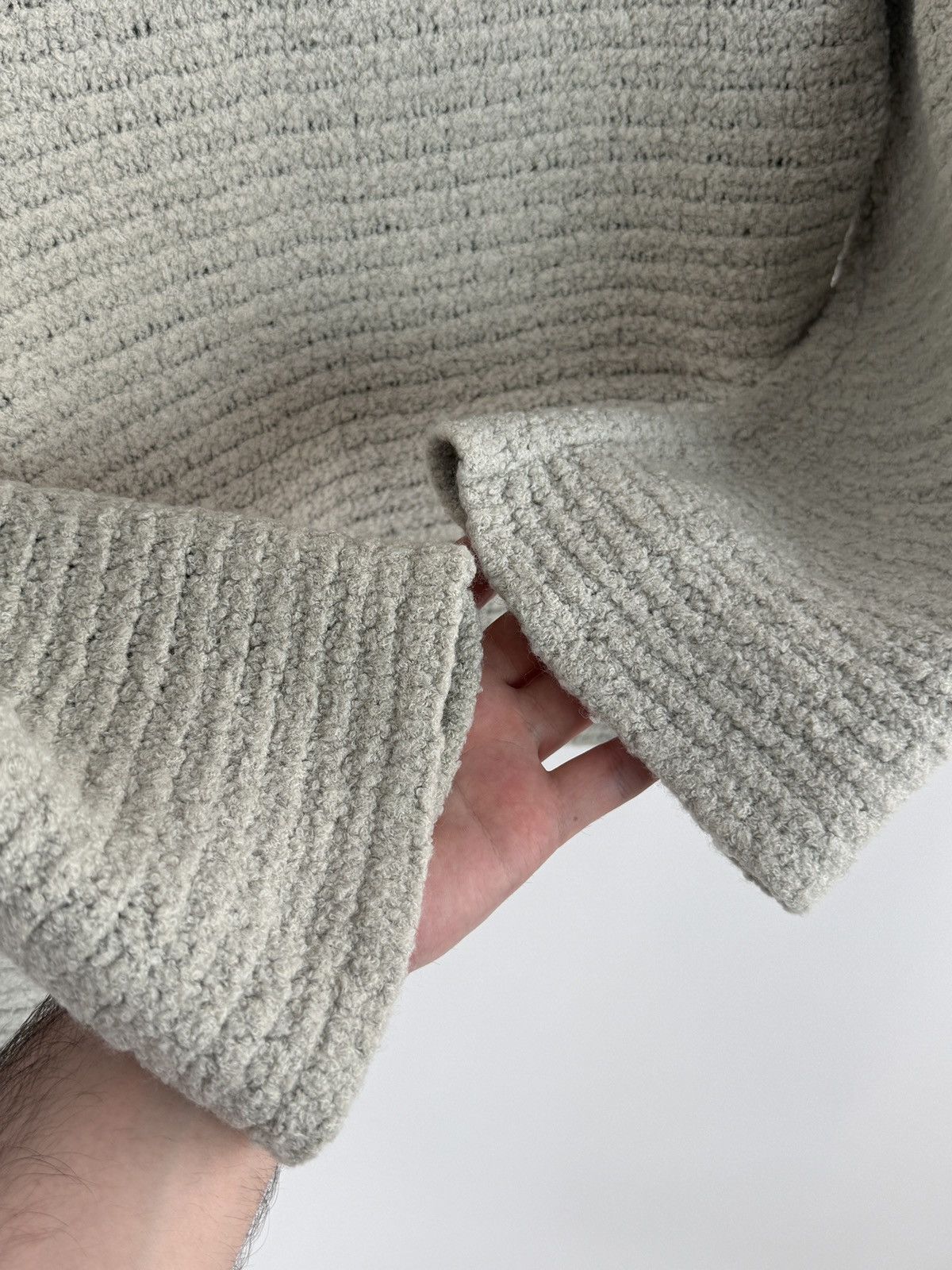 Annette Gortz Annete Gortz Wool Blend Ribbed Mock Neck Sweater Size S / US 4 / IT 40 - 6 Thumbnail