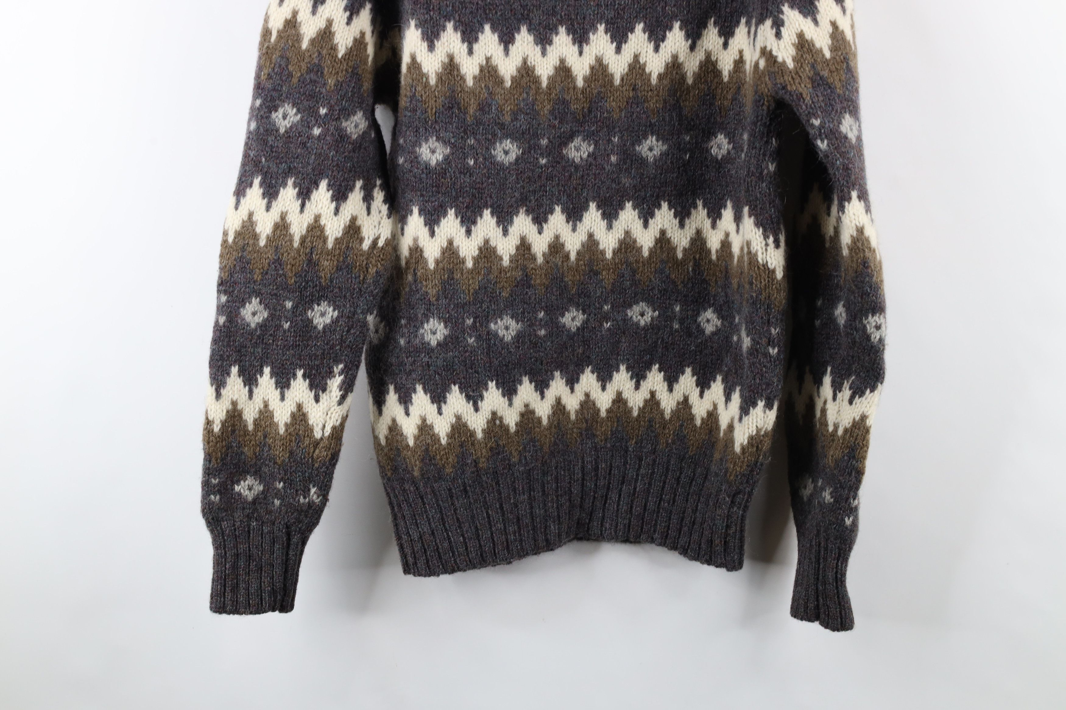 Vintage × Woolrich Woolen Mills Vintage 70s Woolrich Wool Knit Crewneck Sweater USA Size US S / EU 44-46 / 1 - 10 Thumbnail