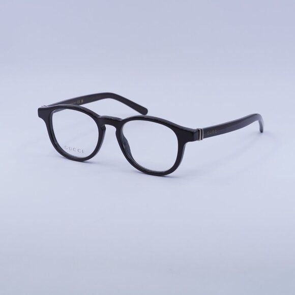 Gucci Gucci GG1510O 004 Eyeglasses Brown 49mm Square Frame Size ONE SIZE - 4 Thumbnail