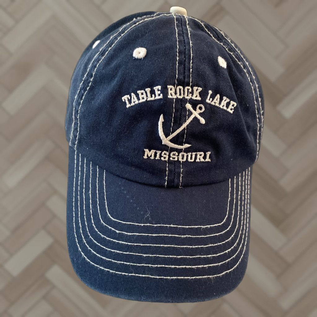 Vintage Missouri Cotton Baseball Cap Hat Adjustable Solid Washed Men, One Size, Blue, 100% Cotton, Adjustable Buckle Strap, Casual, Men’s Baseball Cap Size ONE SIZE - 1 Thumbnail