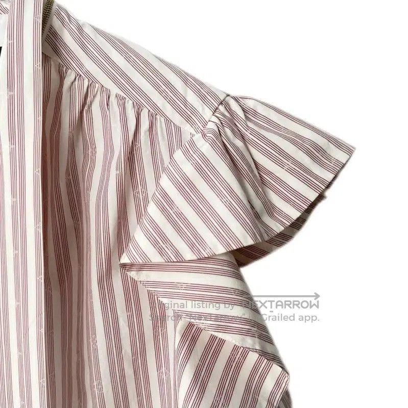 Louis Vuitton Louis Vuitton Pink Cotton Blend Women's Shirt . Size L / US 10 / IT 46 - 3 Thumbnail