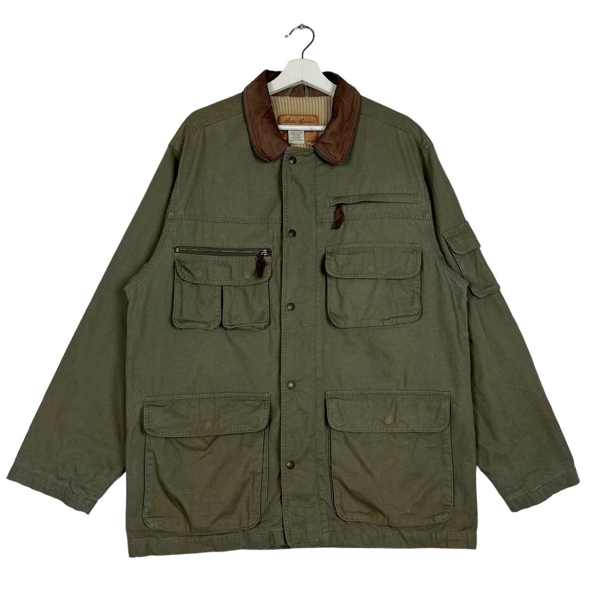 ジャケット・アウター 80s Eddie Bauer Safari jacket 80s Eddie Bauer