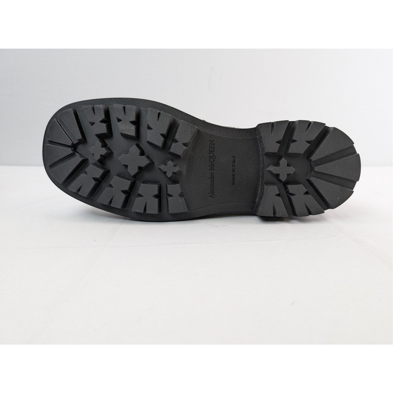Alexander McQueen o1rshd1 Monk Strap Boxcar Hardware Shoe Tread Boots in Black Size US 11 / EU 44 - 12 Thumbnail