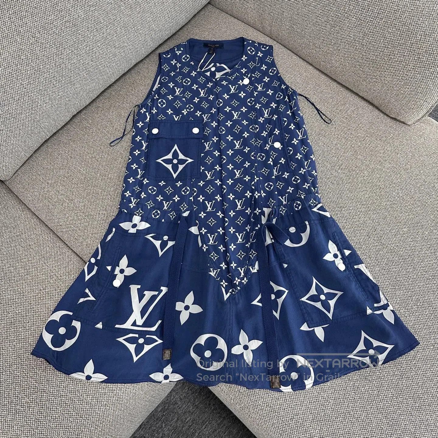 Louis Vuitton Louis Vuitton Sleeveless A-Line Dress. Size US XS / EU 42 / 0 - 1 Thumbnail