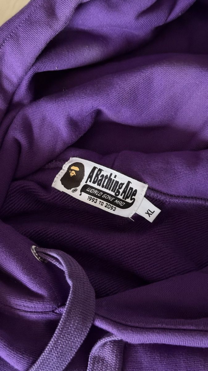 Bape LOOSE FIT PULLOVER HOODIE Size US XL / EU 56 / 4 - 4 Thumbnail