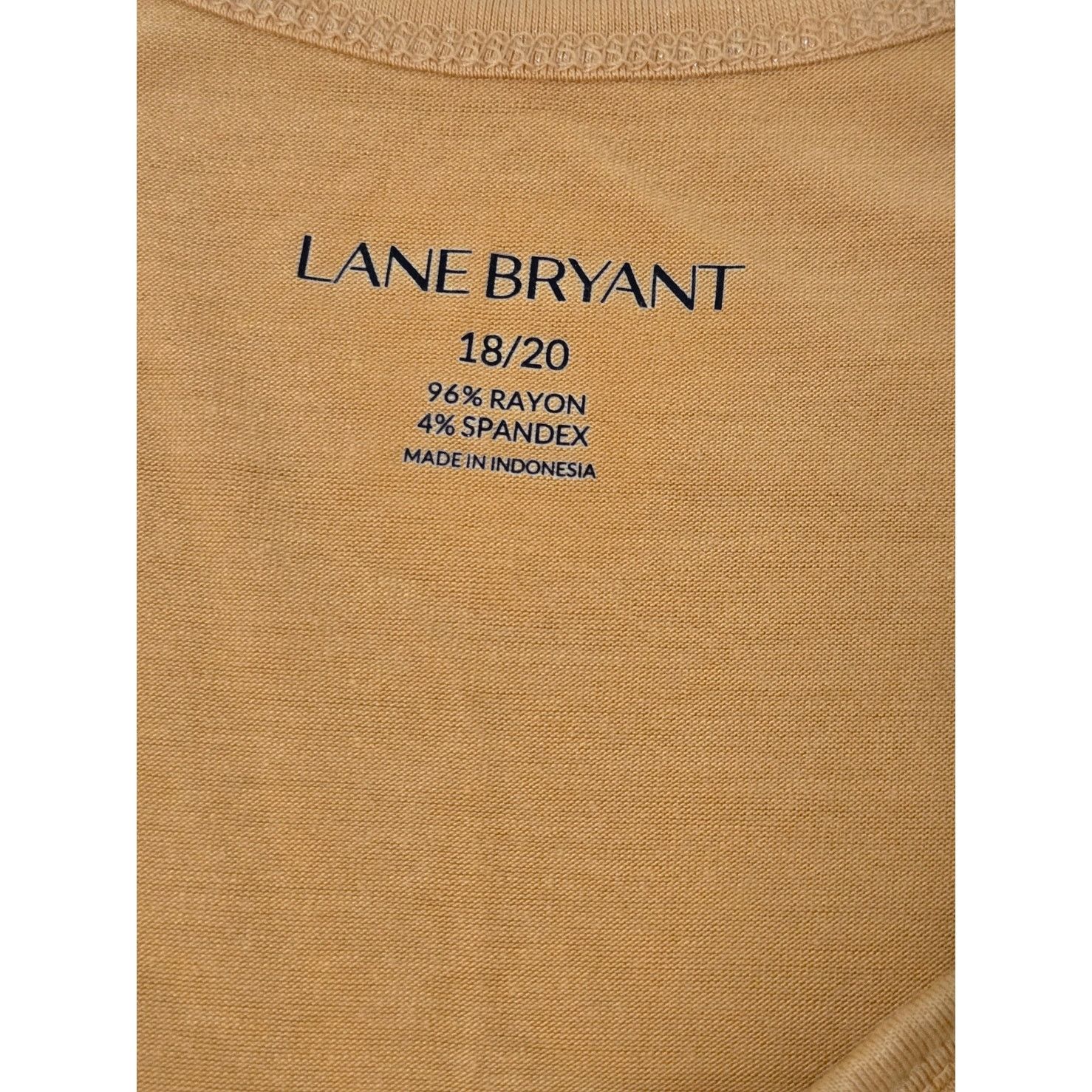 Other Lane Bryant Orange Yellow Tank Top 18 20 Metallic Shine Size XXL / US 16-18 / IT 52-54 - 4 Thumbnail