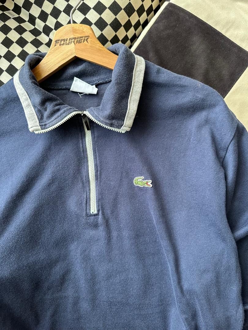 Lacoste LACOSTE HALF ZIPPER Size US M / EU 48-50 / 2 - 2 Thumbnail
