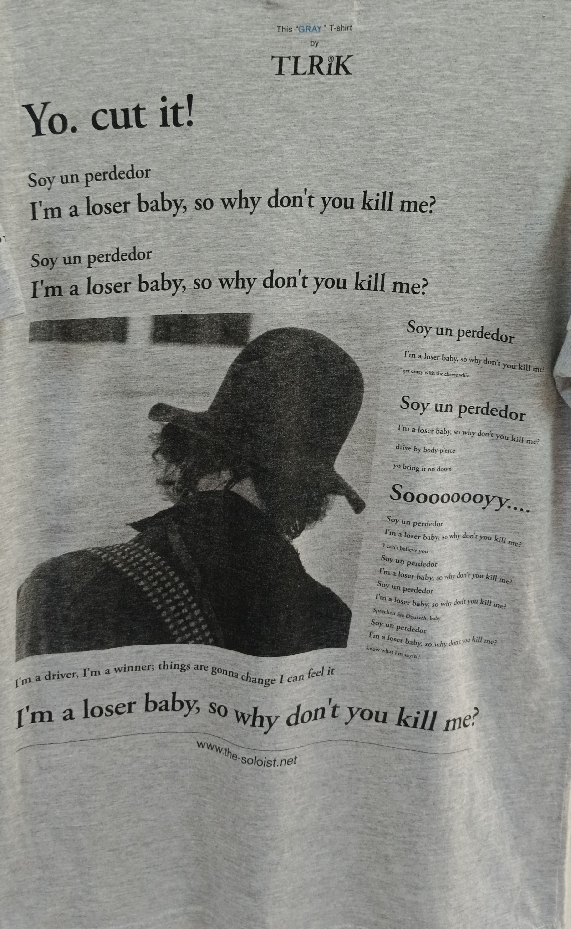 Takahiromiyashita The Soloist. Takahiromiyashita The Soloist Terik Fullprint Poem T-Shirt Size US M / EU 48-50 / 2 - 6 Thumbnail