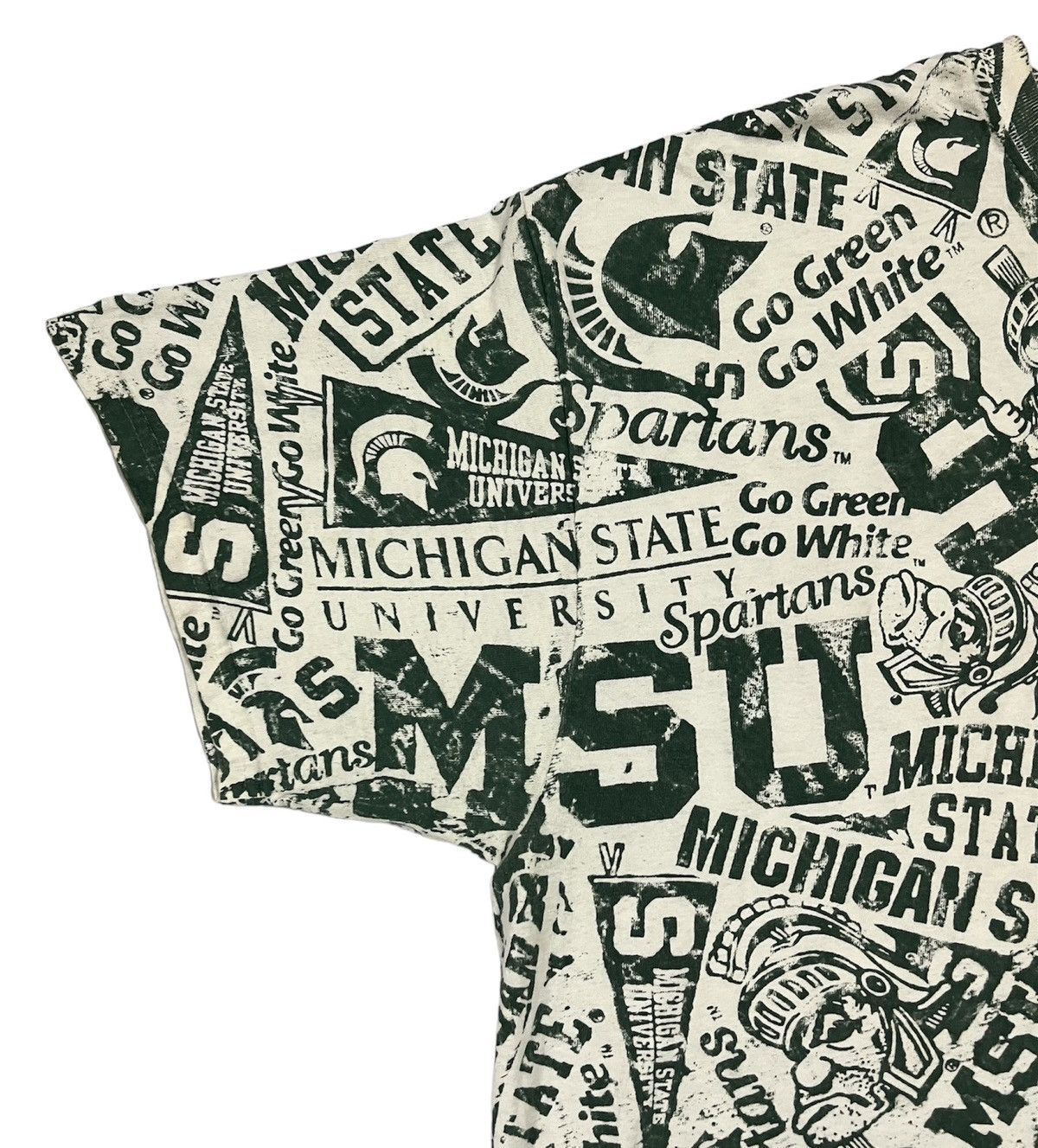 Vintage Vintage🔥y2k spartans michigan state ovp Size US XL / EU 56 / 4 - 6 Thumbnail