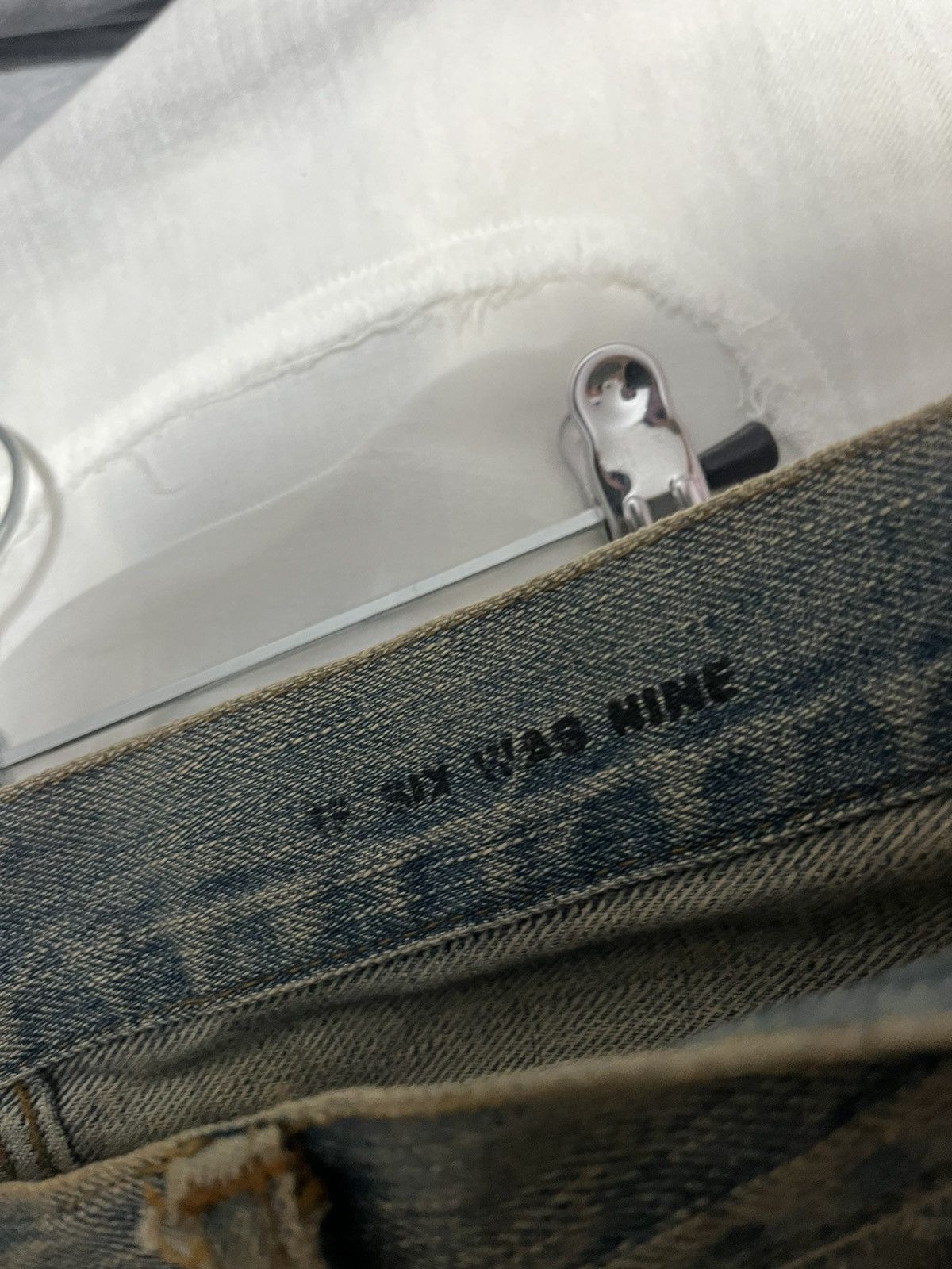 If Six Was Nine If six was nine mud max “BCFEMALE” jeans. Size US 28 / EU 44 - 7 Thumbnail