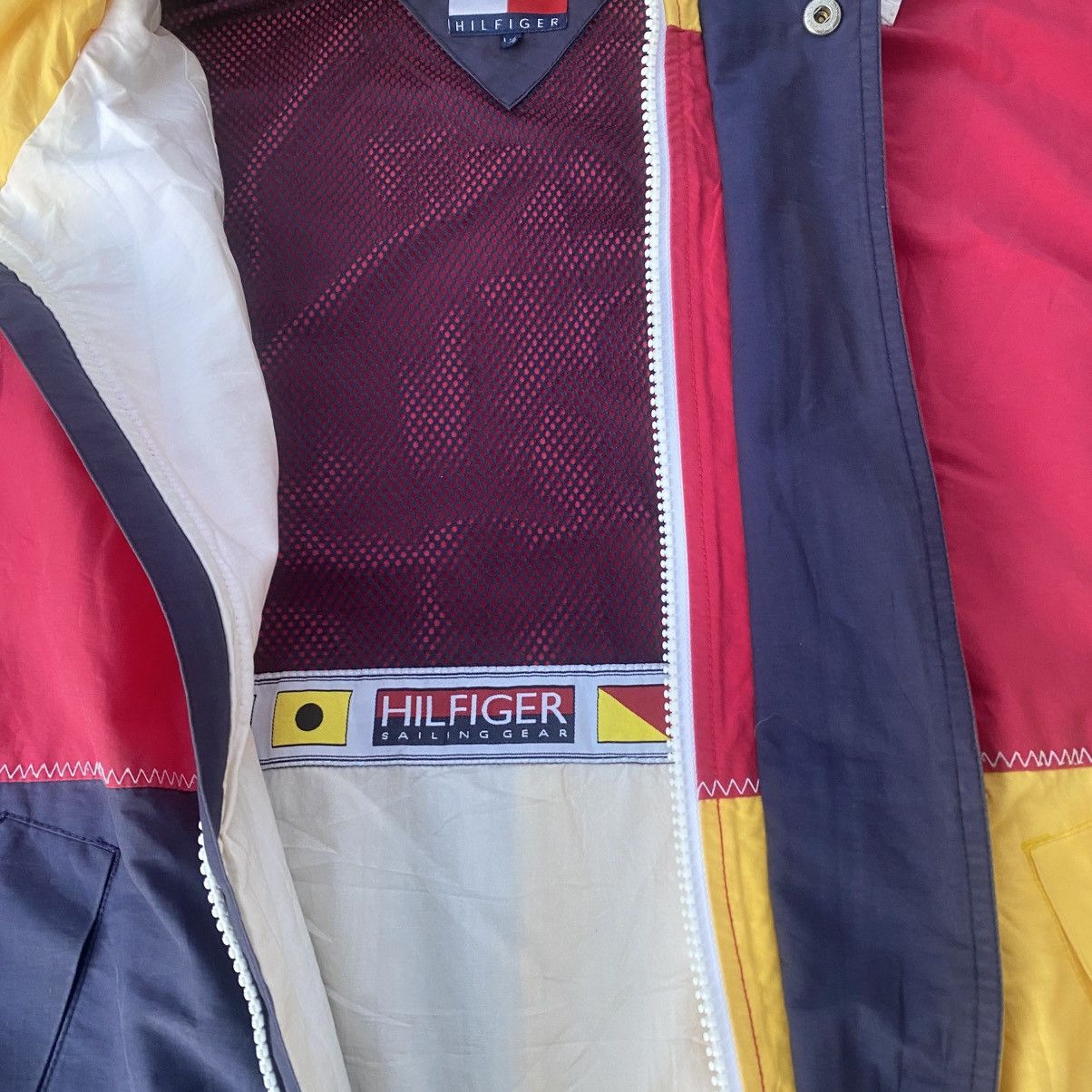 Tommy Hilfiger Very Rare 1990s TOMMY HILFIGER SAILING GEAR Jacket Size US L / EU 52-54 / 3 - 10 Thumbnail