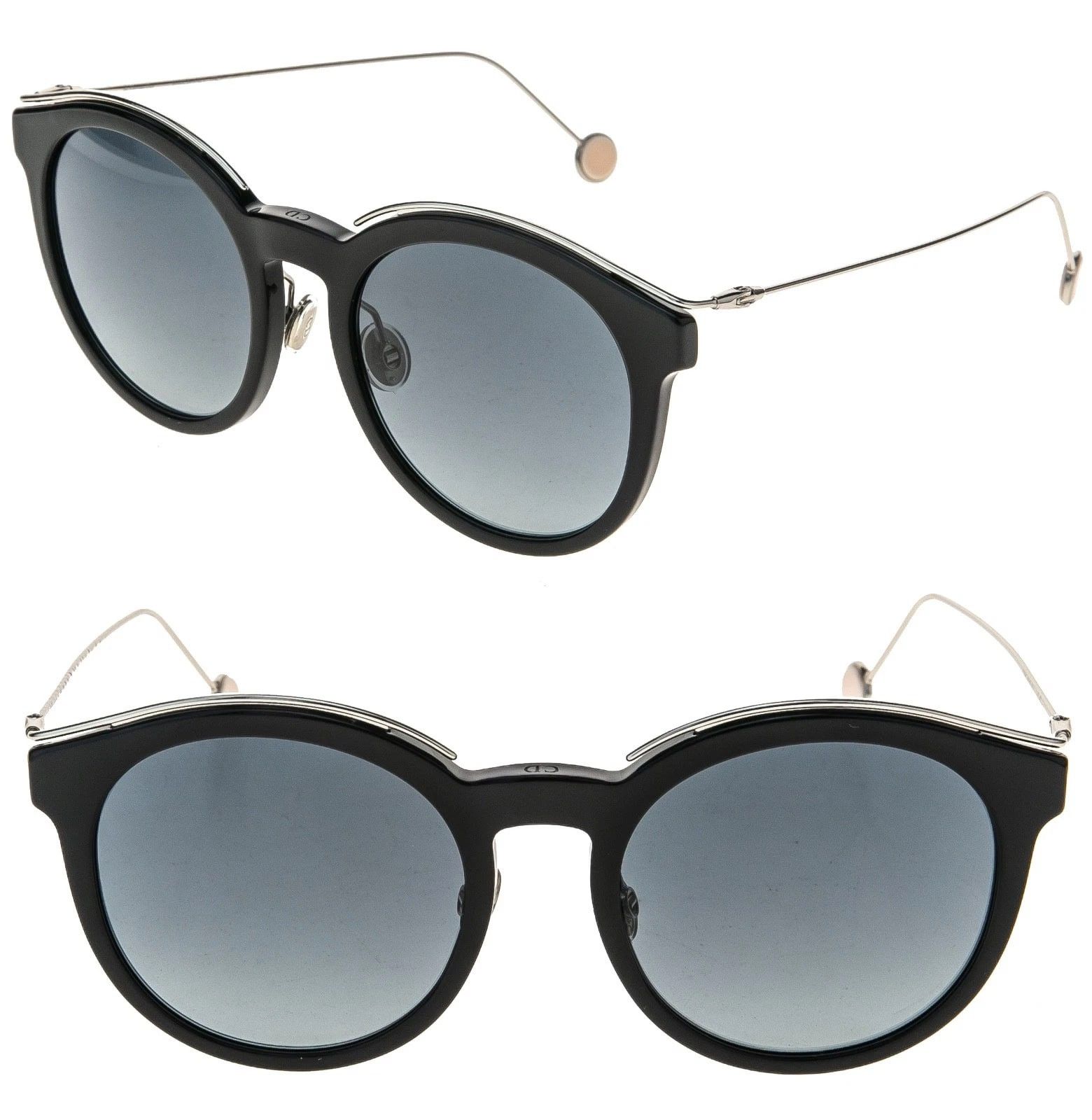 CHRISTIAN DIOR STELLAIRE 4 Silver Metal Black DiorStellaire