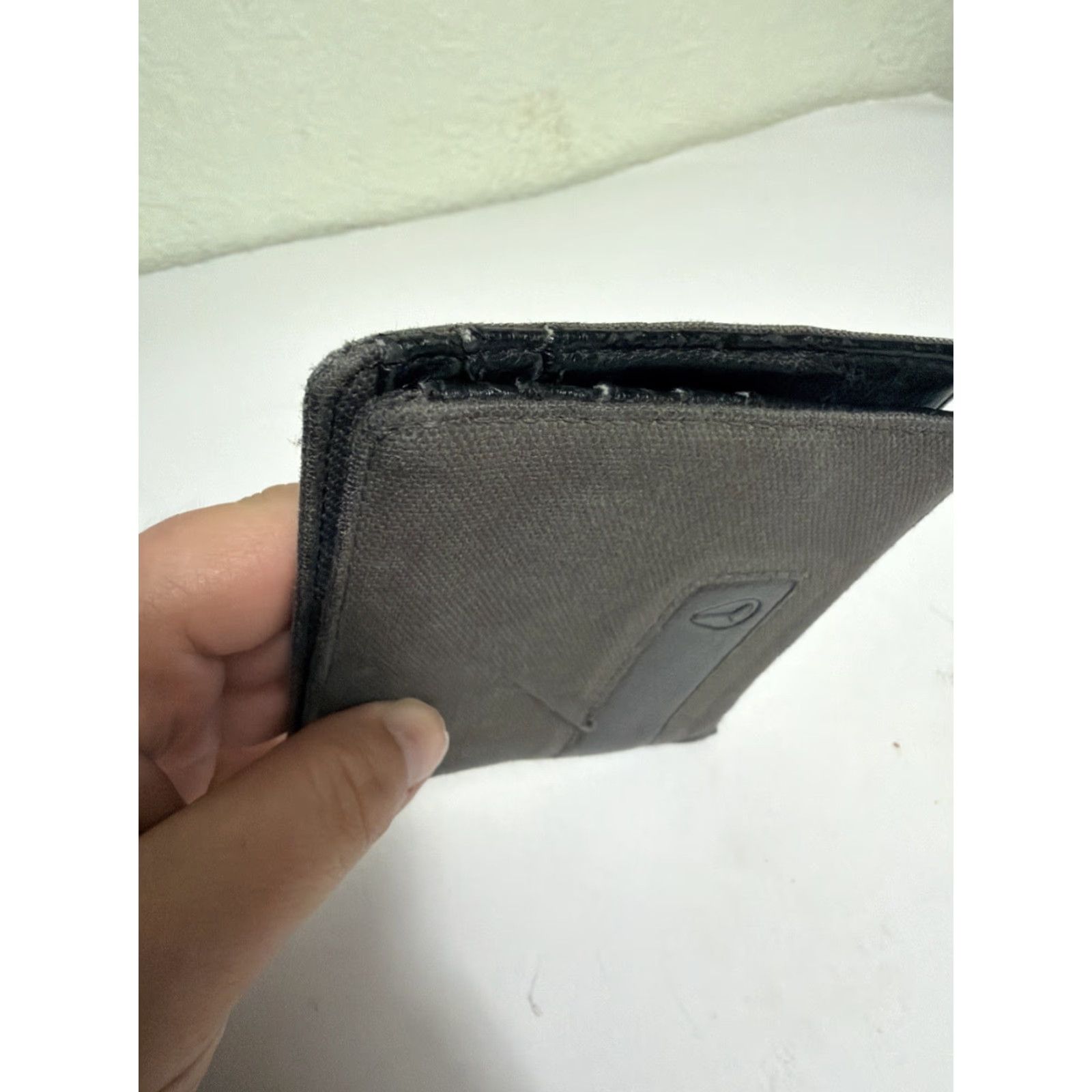 Nixon Nixon Showoff Wallet Bifold Men Canvas Leather Gray Black 4x3.5 Size ONE SIZE - 7 Thumbnail