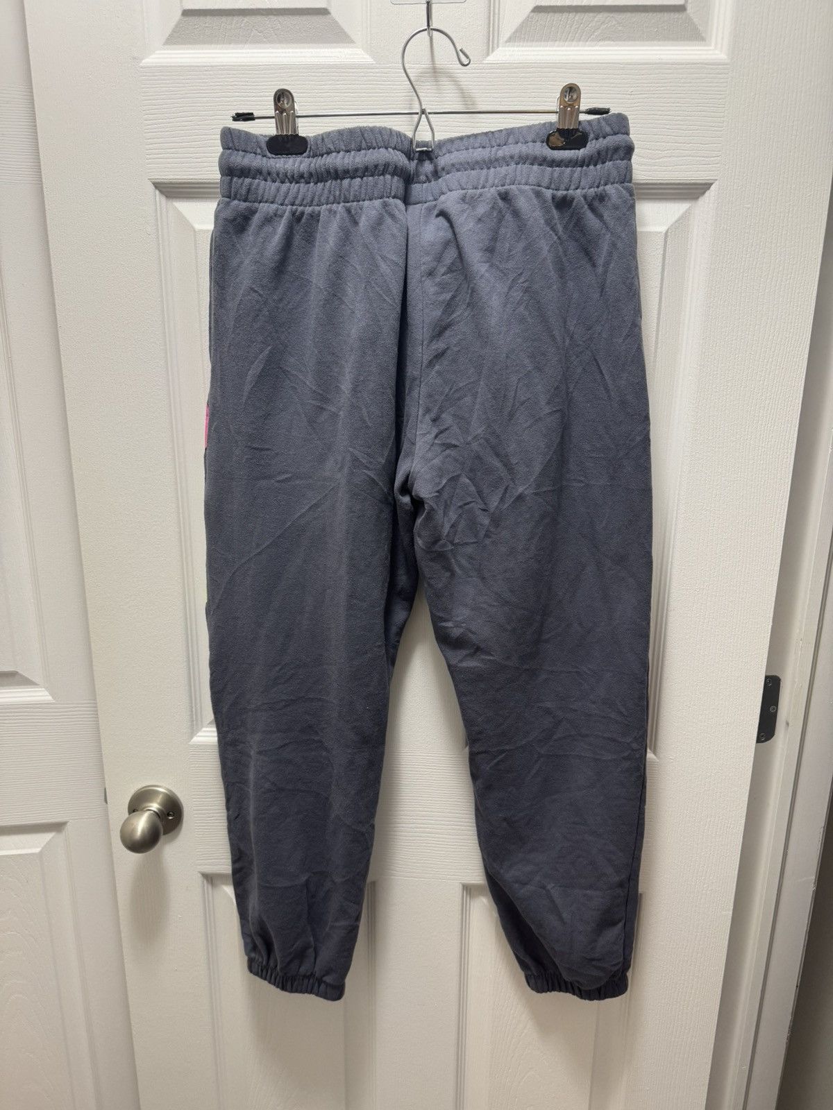 Juicy Couture Jeans Bratz Doll Vintage Y2K Flame Heart Navy Sweatpants Size US 30 / EU 46 - 6 Thumbnail