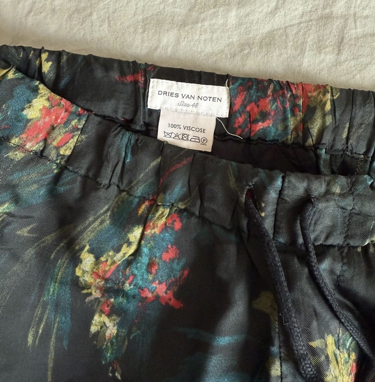 Dries Van Noten Dries van noten Embroidered short-sleeved shirt Size US M / EU 48-50 / 2 - 7 Thumbnail