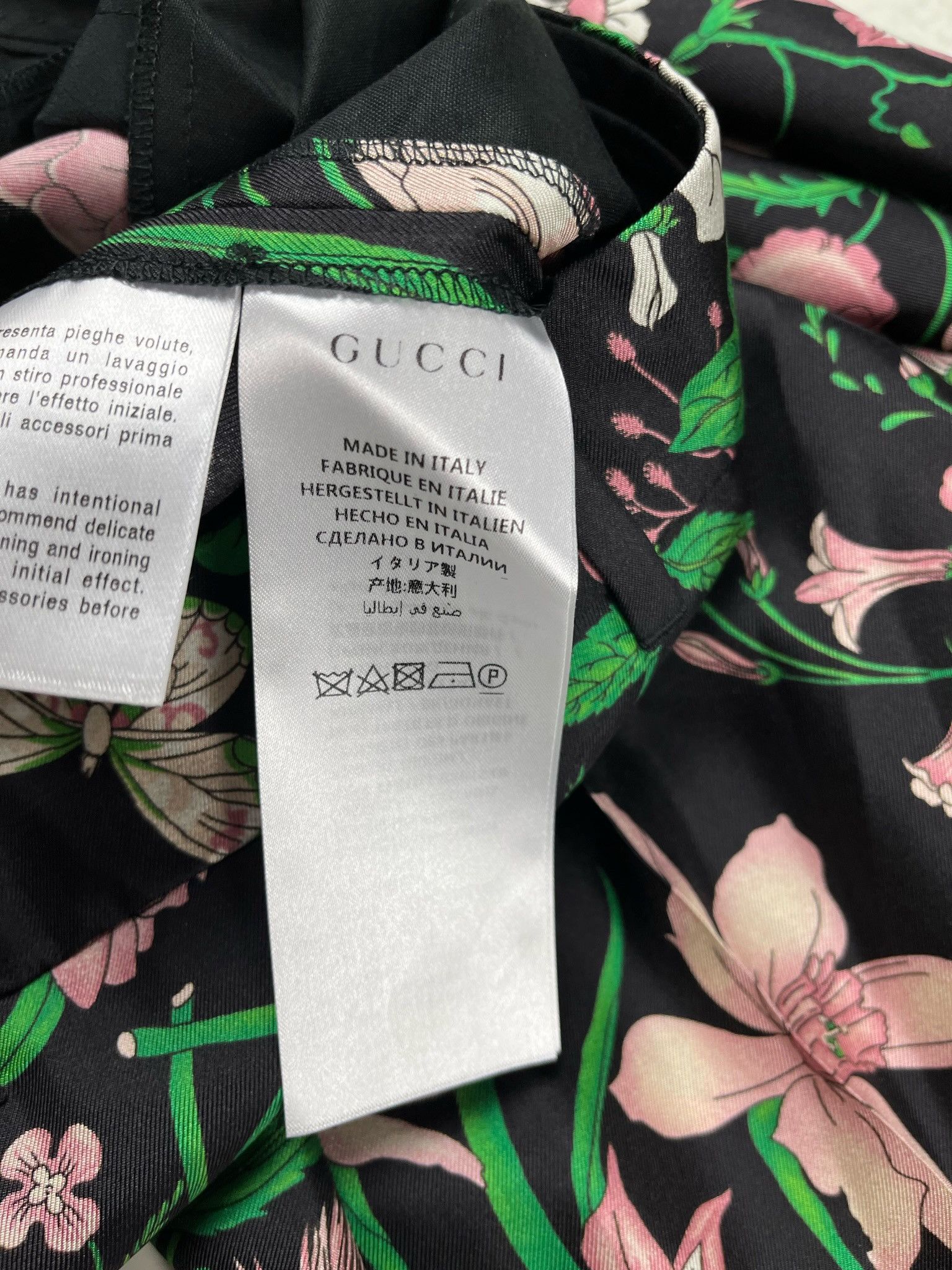 Gucci 🔥75% OFF🔥 [SALE] Gucci Floral Print Silk Palazzo Pants Size 28" / US 6 / IT 42 - 17 Thumbnail