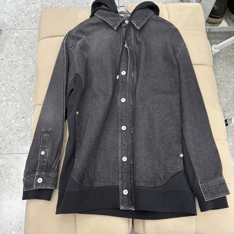Loewe LOEWE SS24 Paneled Hooded Jacket - dmc Size US L / EU 52-54 / 3 - 1 Thumbnail
