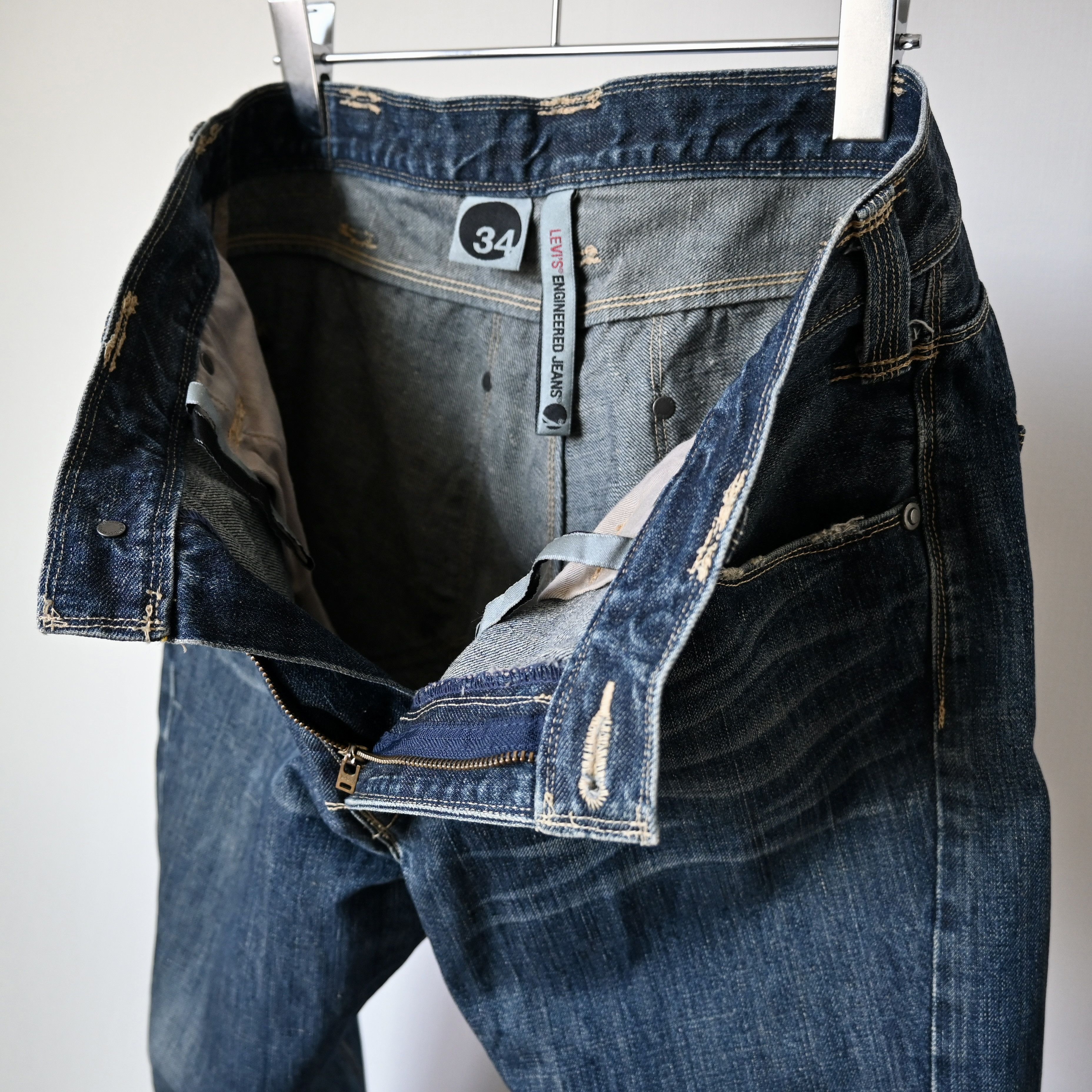Levi's VTG 2005 Levi's Engineered Jeans, distressed, 34 Size US 34 / EU 50 - 8 Thumbnail