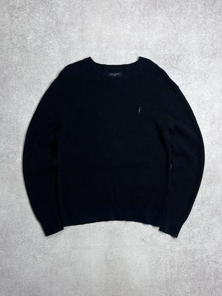 Allsaints × Vintage Vintage Allsaints Big Knit Sweater Y2K L Size US L / EU 52-54 / 3 - 1 Thumbnail