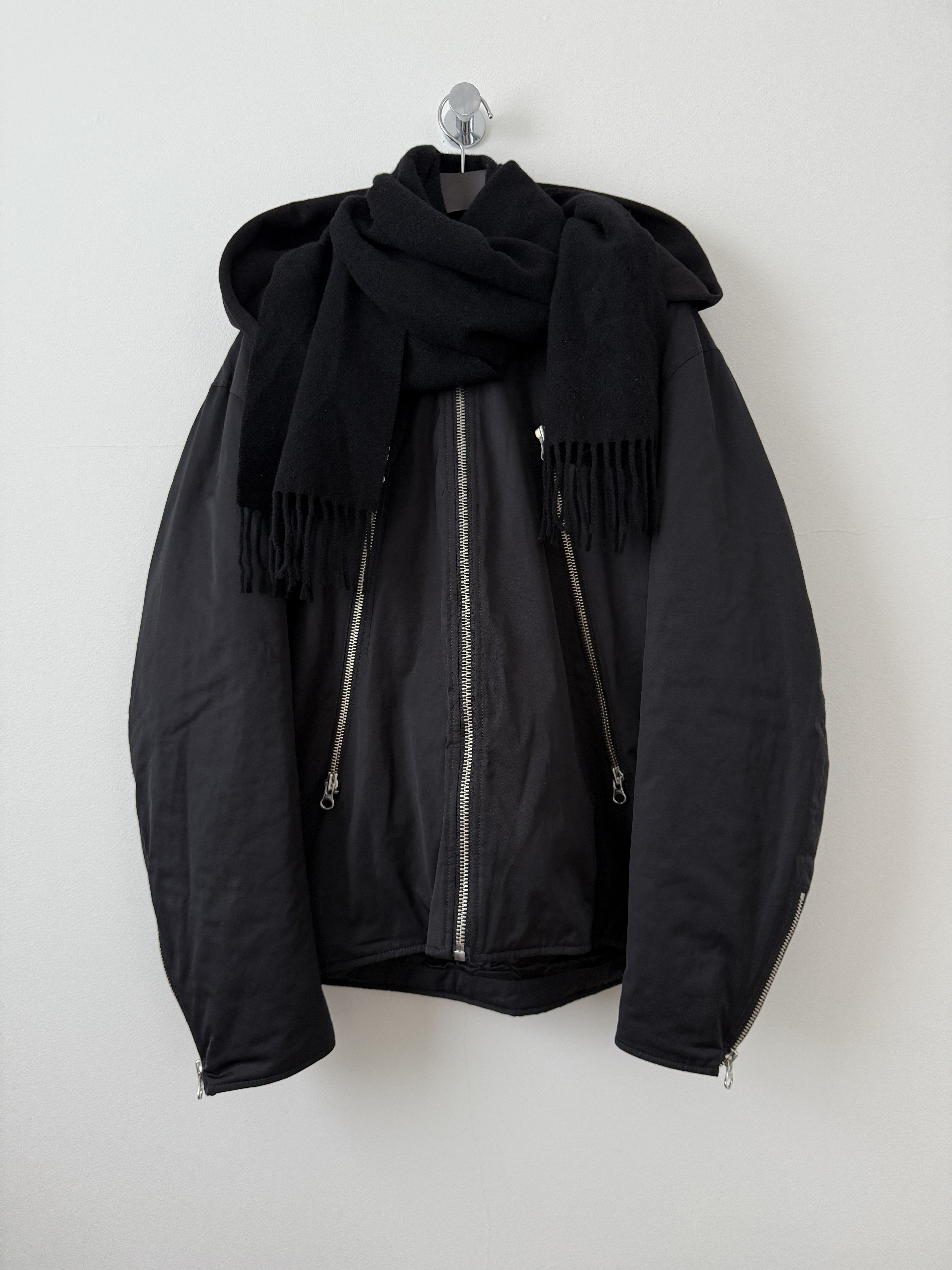 MM6 Hooded 5 Zip Bomber w/Scarf Size US M / EU 48-50 / 2 - 1 Thumbnail