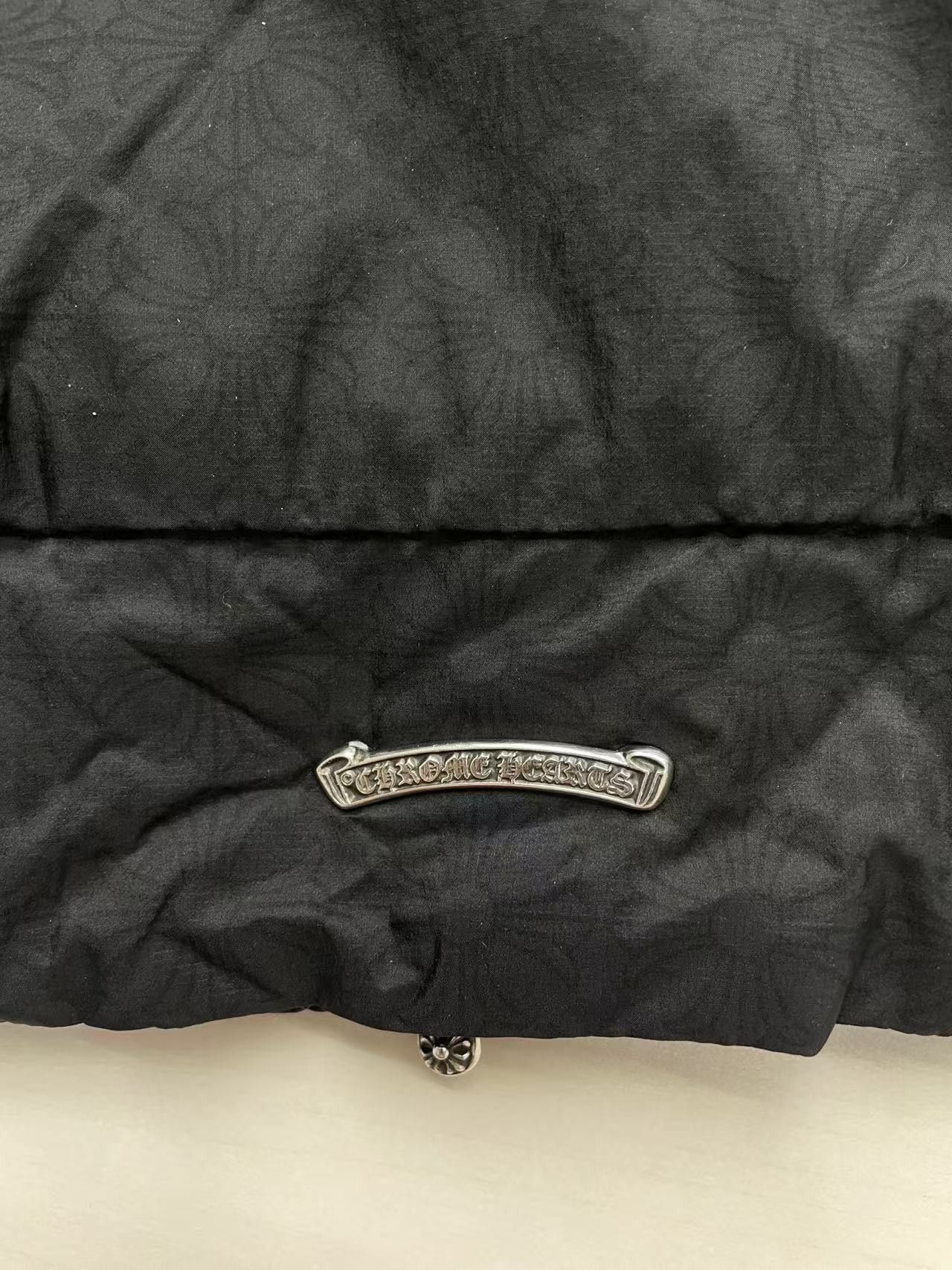 Chrome Hearts Chrome Hearts Tonal Monogram Cross Pattern Quilted Jacket Size US M / EU 48-50 / 2 - 9 Thumbnail