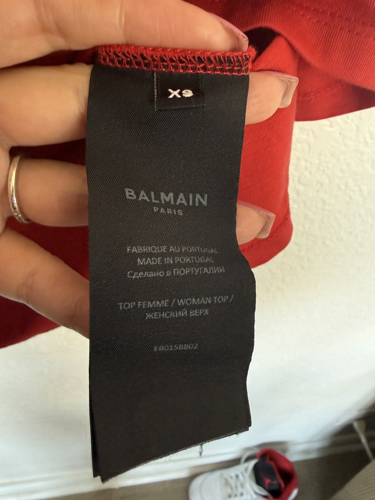 Balmain BALMAIN RED Size US XS / EU 42 / 0 - 4 Thumbnail