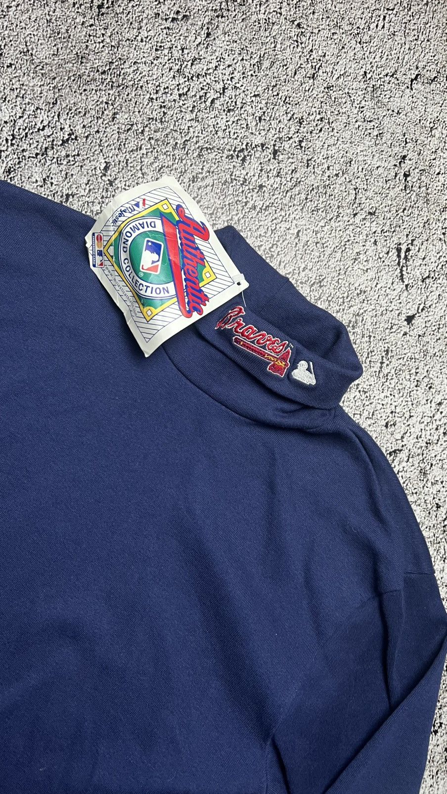 Majestic VTG 90’s NWT‼️Atlanta Braves MLB majestic USA turtleneck Size US L / EU 52-54 / 3 - 2 Thumbnail