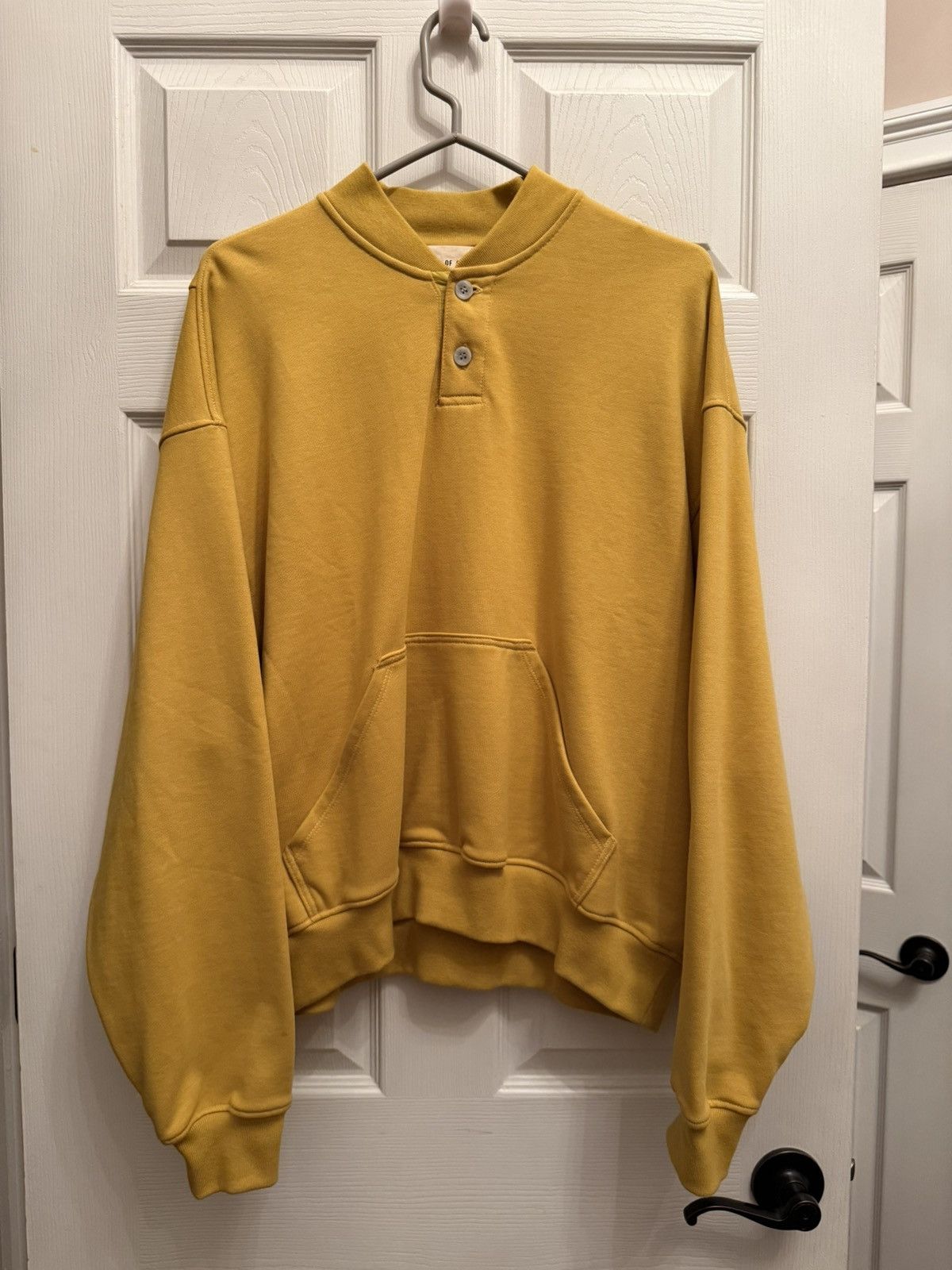 Fear of God Fear Of God Everyday Henley Sweatshirt Garden Glove Yellow Size US XS / EU 42 / 0 - 1 Thumbnail
