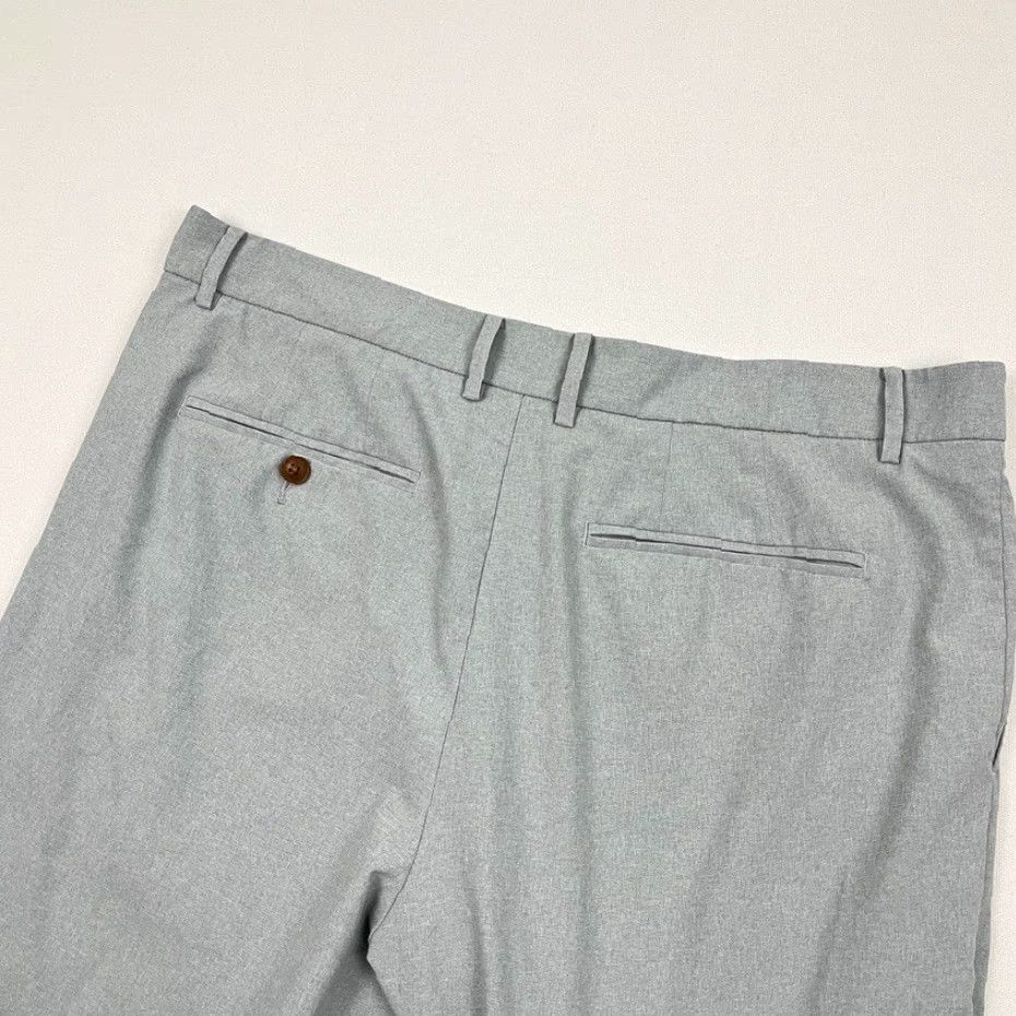Vintage B Draddy Kelly Pants Mens 35 x 32 Gray Golf Lightweight Performance Stretch Chino Pants Mens Regular Gray 35 x 32 Size US 35 - 7 Thumbnail