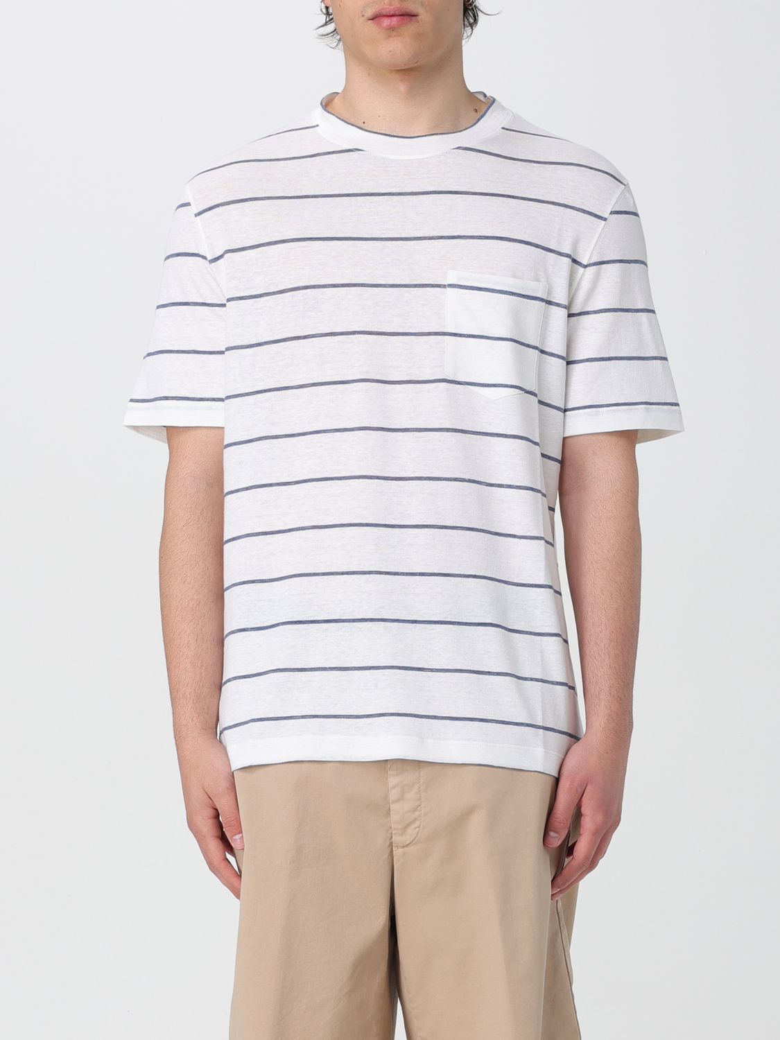 image of Brunello Cucinelli T-Shirt Men White (Size Large)
