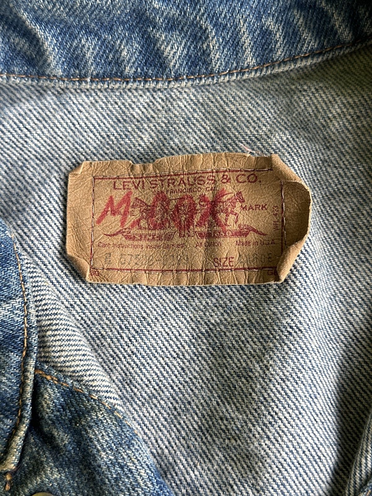 Kapital Denim Jacket💥 Levis Type ||| Denim Jacket SleeveLess 💥 Size US L / EU 52-54 / 3 - 4 Thumbnail