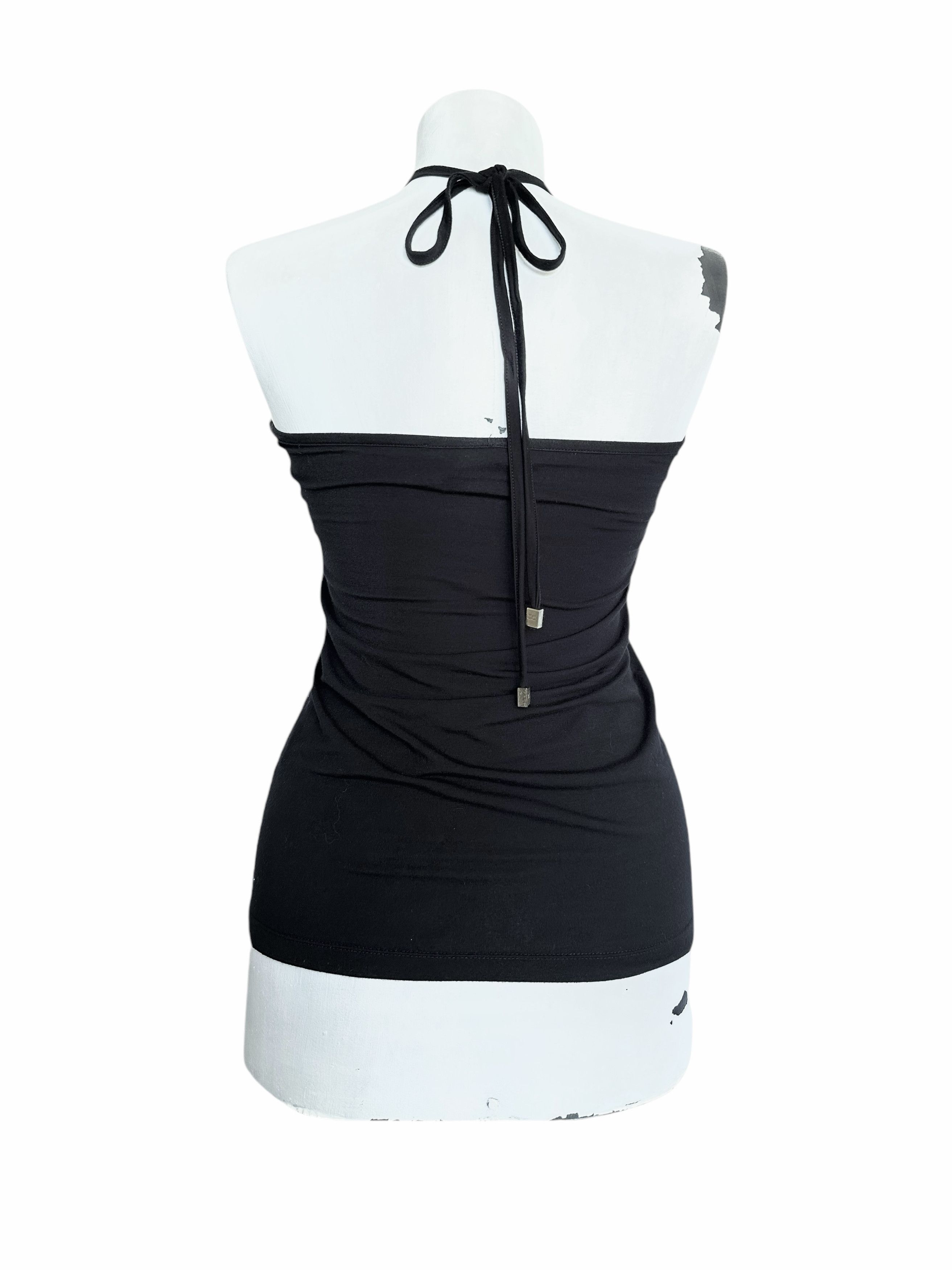 Elisabetta Franchi Elizabetta Franchi Black Diamond Logo Top Size M / US 6-8 / IT 42-44 - 2 Thumbnail