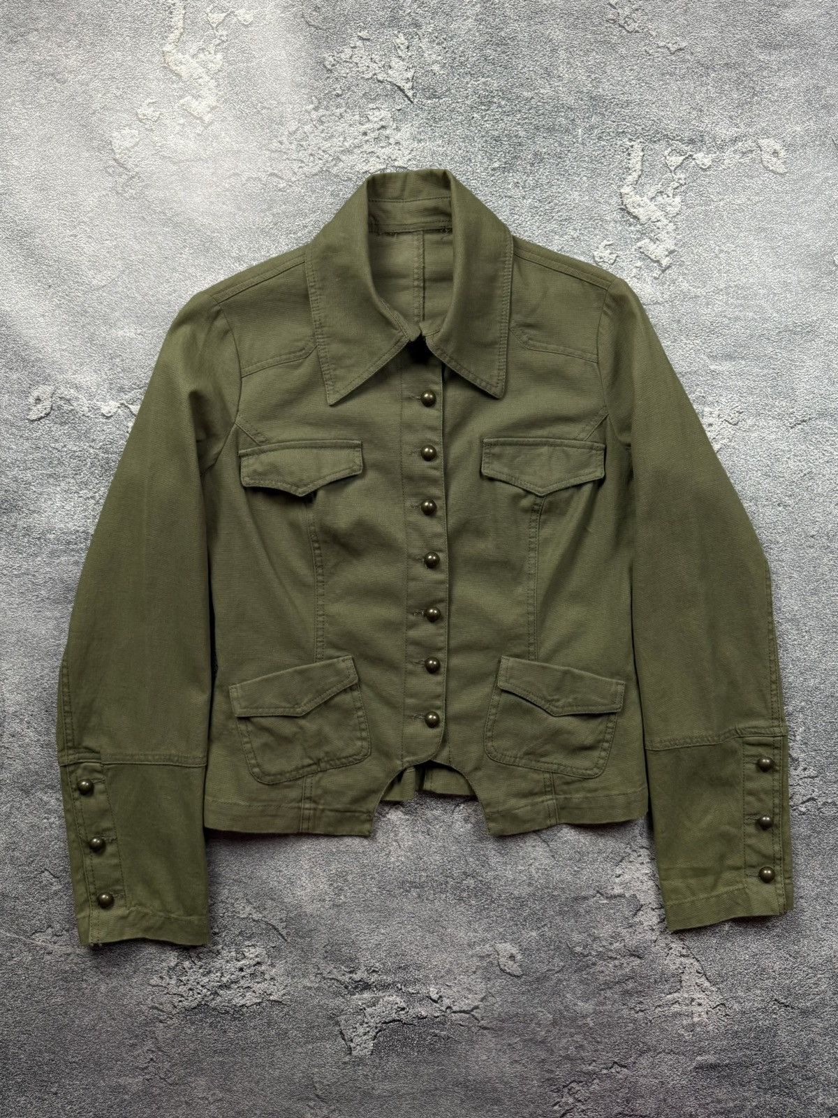 Ann Demeulemeester VNTG Napoleon Asymmetrical Jacket Ifsixwasnine LGB Balmain Size US S / EU 44-46 / 1 - 2 Thumbnail