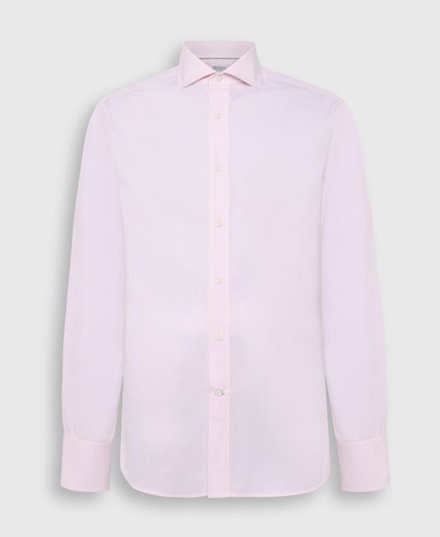 Brunello Cucinelli Long-sleeved shirt - slim fit Size US XXL / EU 58 / 5 - 1 Thumbnail