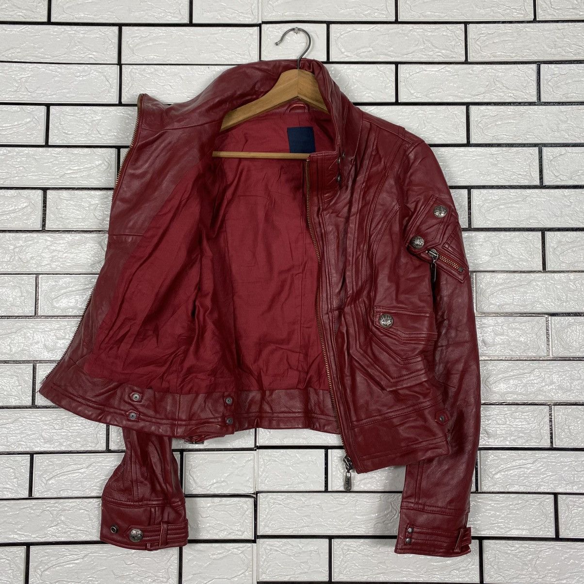 Hysteric Glamour Bondage Parachute Cropped Biker Jacket H Bis Japanese Brand Size US XXS / EU 40 - 15 Thumbnail