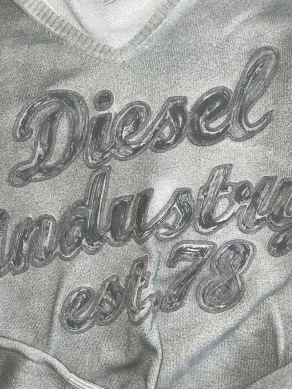 Diesel Vintage v-neck diesel jumper size L green Size US L / EU 52-54 / 3 - 5 Thumbnail