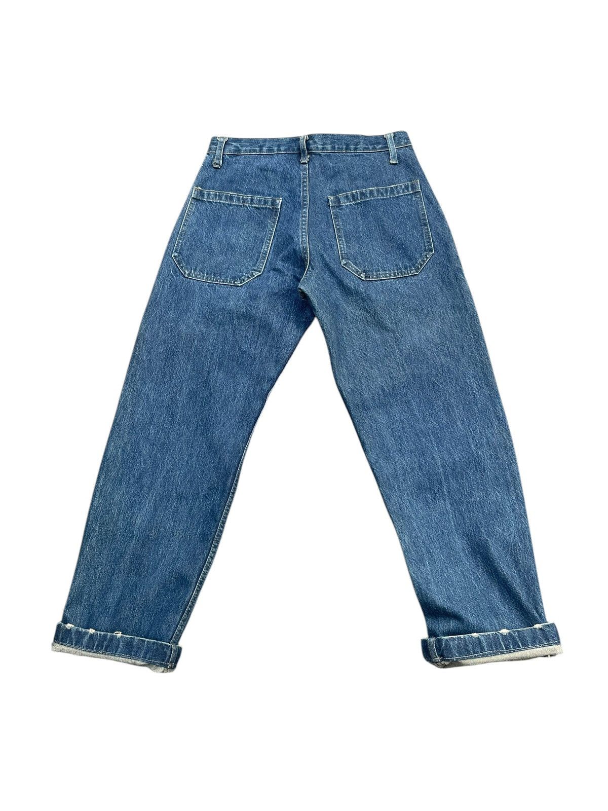 Japanese Brand Vintage Usn Inspired Selvedge Jeans Size US 29 - 5 Thumbnail