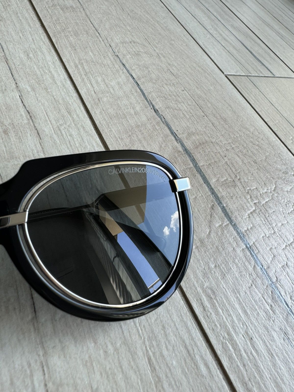Calvin Klein 205W39NYC Calvin Klein 205W39NYC CKNYC 1879S Double Frame Sunglasses Size ONE SIZE - 7 Thumbnail