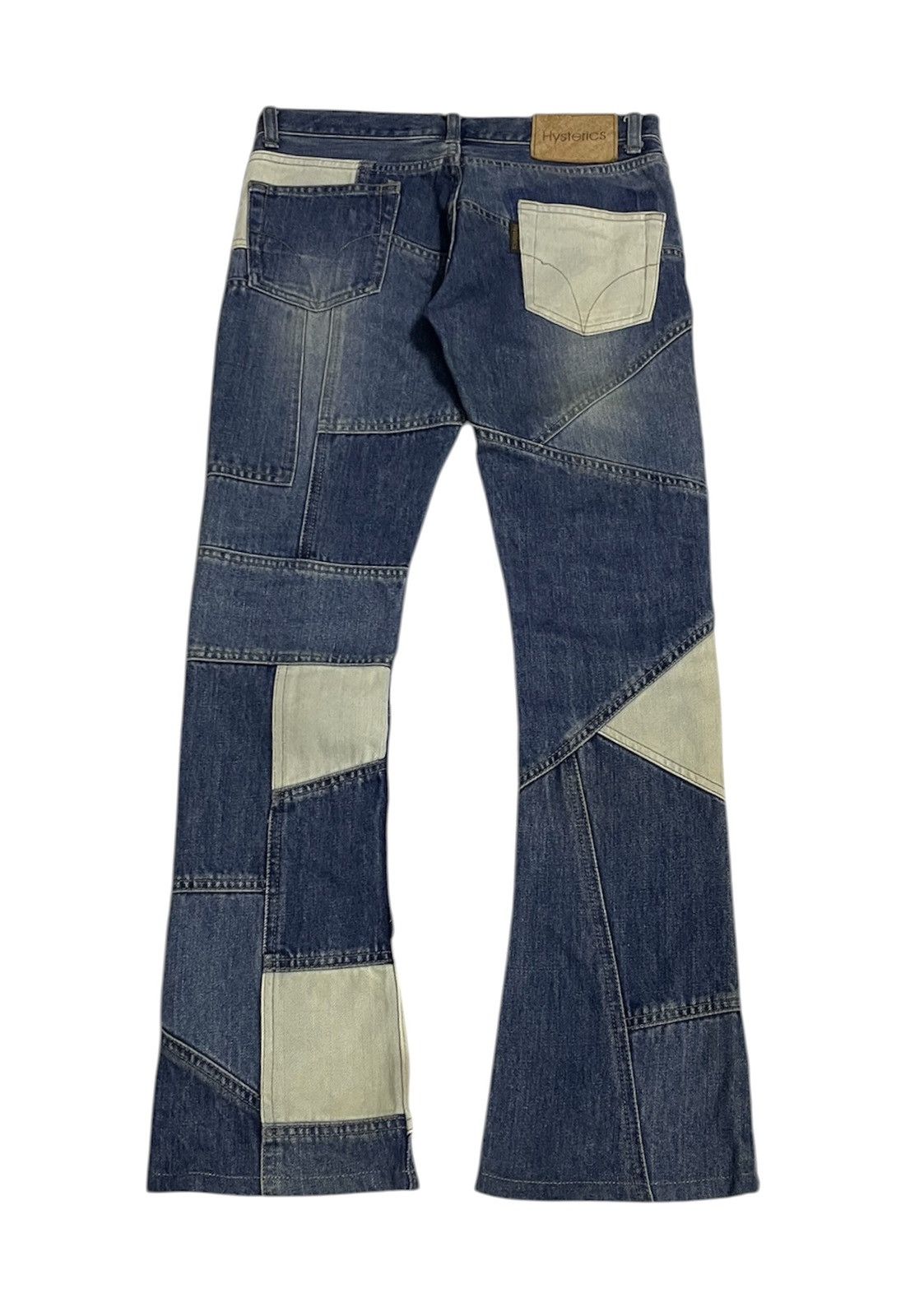 Hysteric Glamour Hysteric Glamour Patchwork Hagi Jeans Size US 29 - 4 Thumbnail