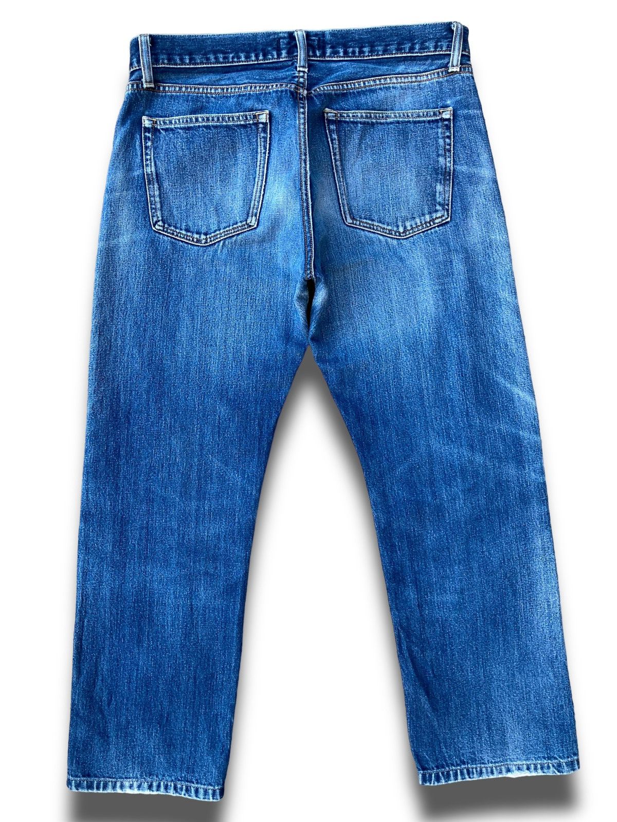 Jun Takahashi × Uniqlo Vintage Y2K Uniqlo Kaihara Jeans Straight Cut Size US 34 / EU 50 - 8 Thumbnail