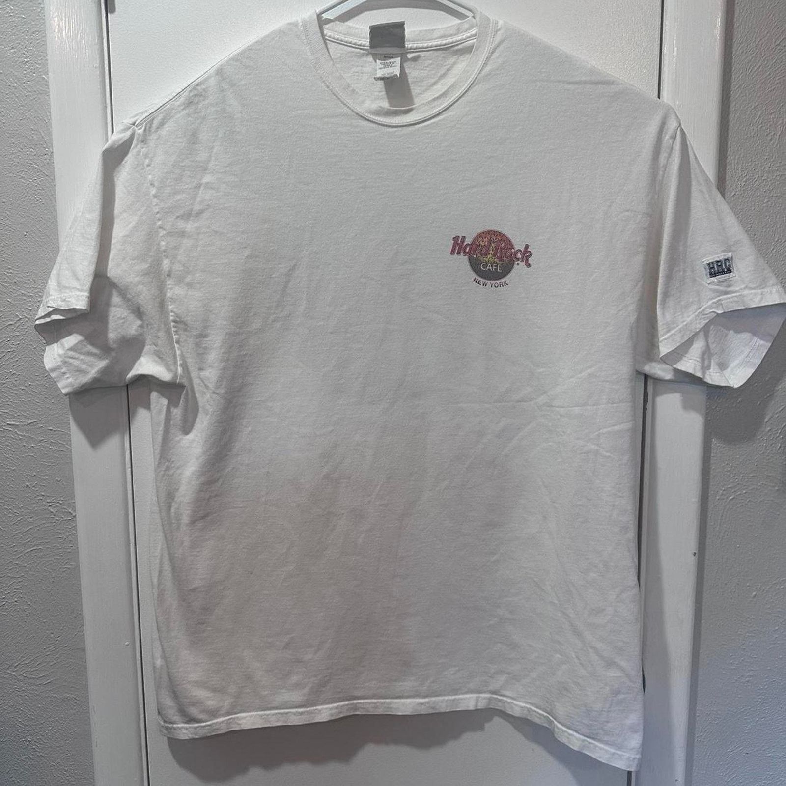 Hard Rock Cafe Hard Rock Cafe New York White Size XL Size US XL / EU 56 / 4 - 4 Thumbnail