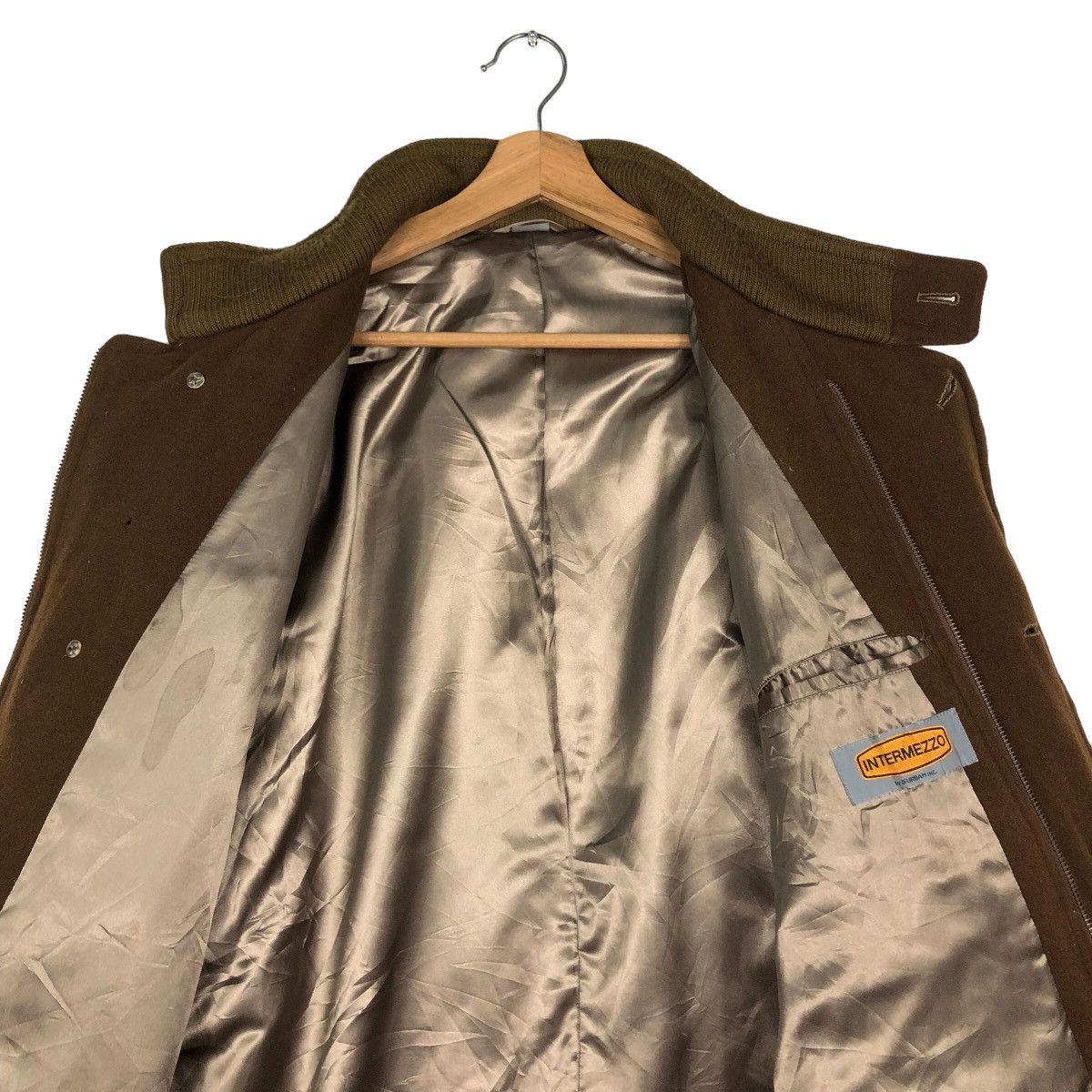 Issey Miyake 🔥VINTAGE WOOL JACKET INTERMEZZO ISSEY MIYAKE JAPAN Size US L / EU 52-54 / 3 - 14 Thumbnail