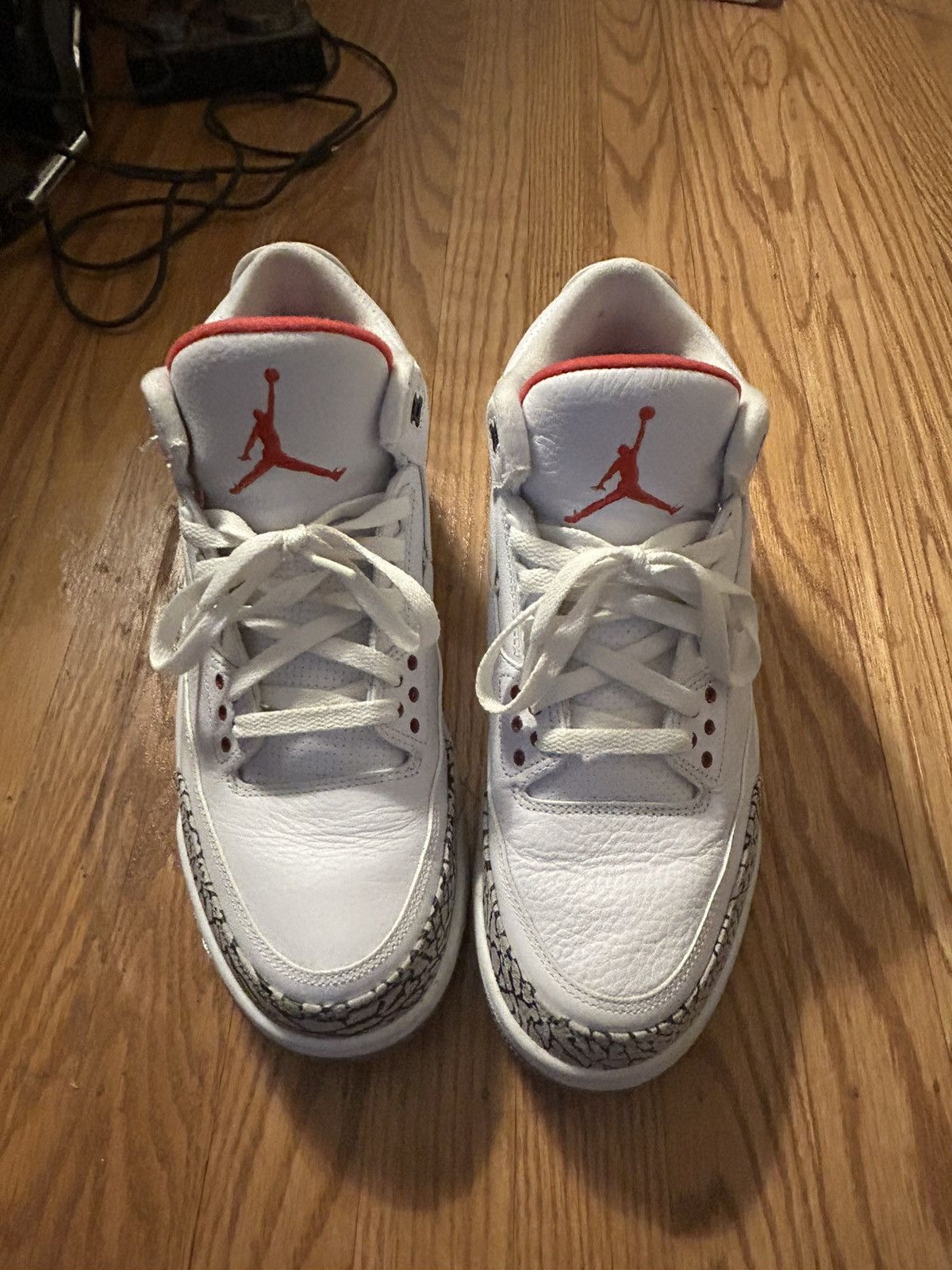 Air Jordan 3 Retro White Cement 88' Dunk Contest Size 11, image size:1200x1600