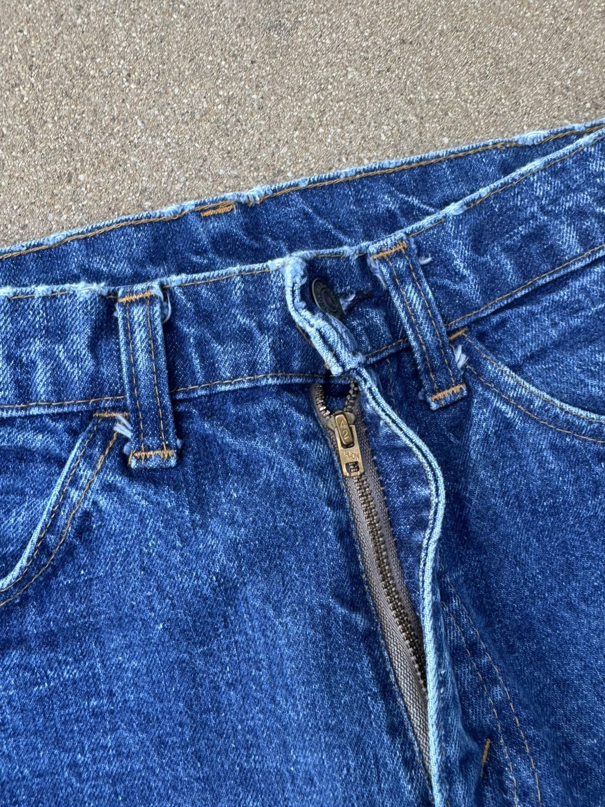 Levi's × Vintage Vtg 70’s Levi’s 646 Orange Tab Bellbottom Flare Jeans 28x31 Size US 28 / EU 44 - 5 Thumbnail